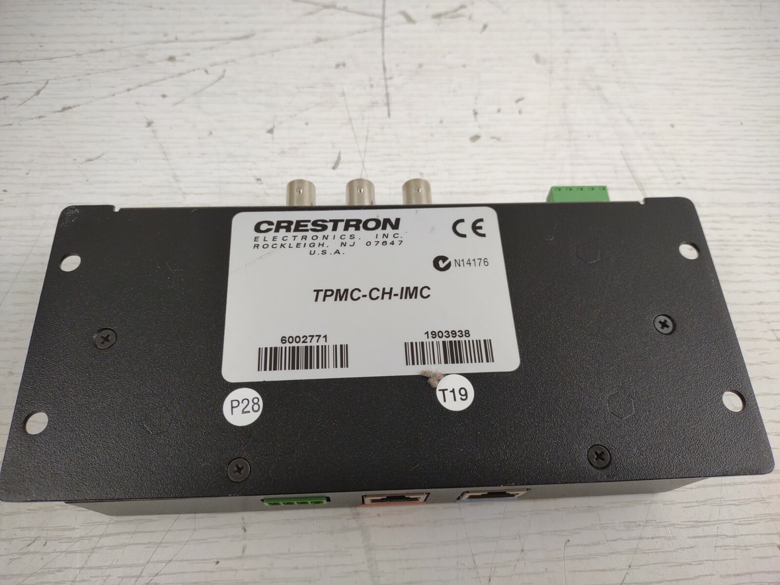 CRESTRON TPMC-CH-IMC BALANCED AV INTERFACE MODULE