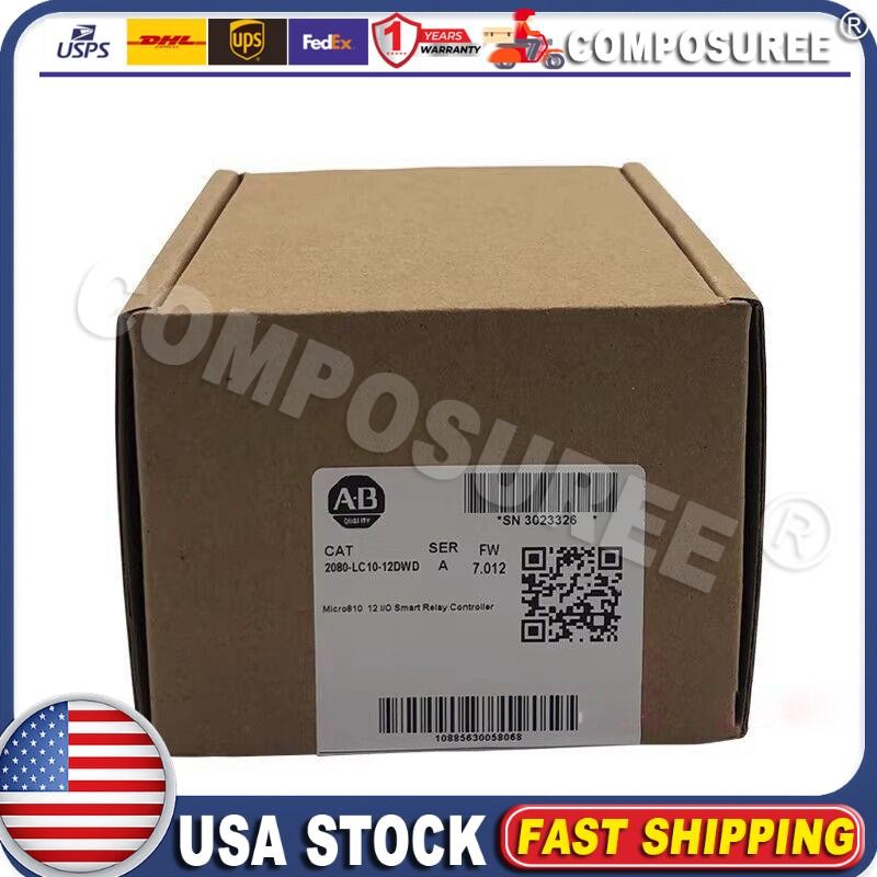 2080-LC10-12DWD Micro810 Programmable Controller New In Box Spot Goods!  AB