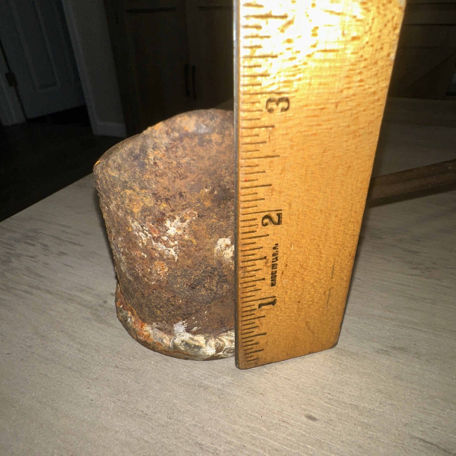 Antique Cast Iron Smelting Ladle Double Single Rustic Hand Made!