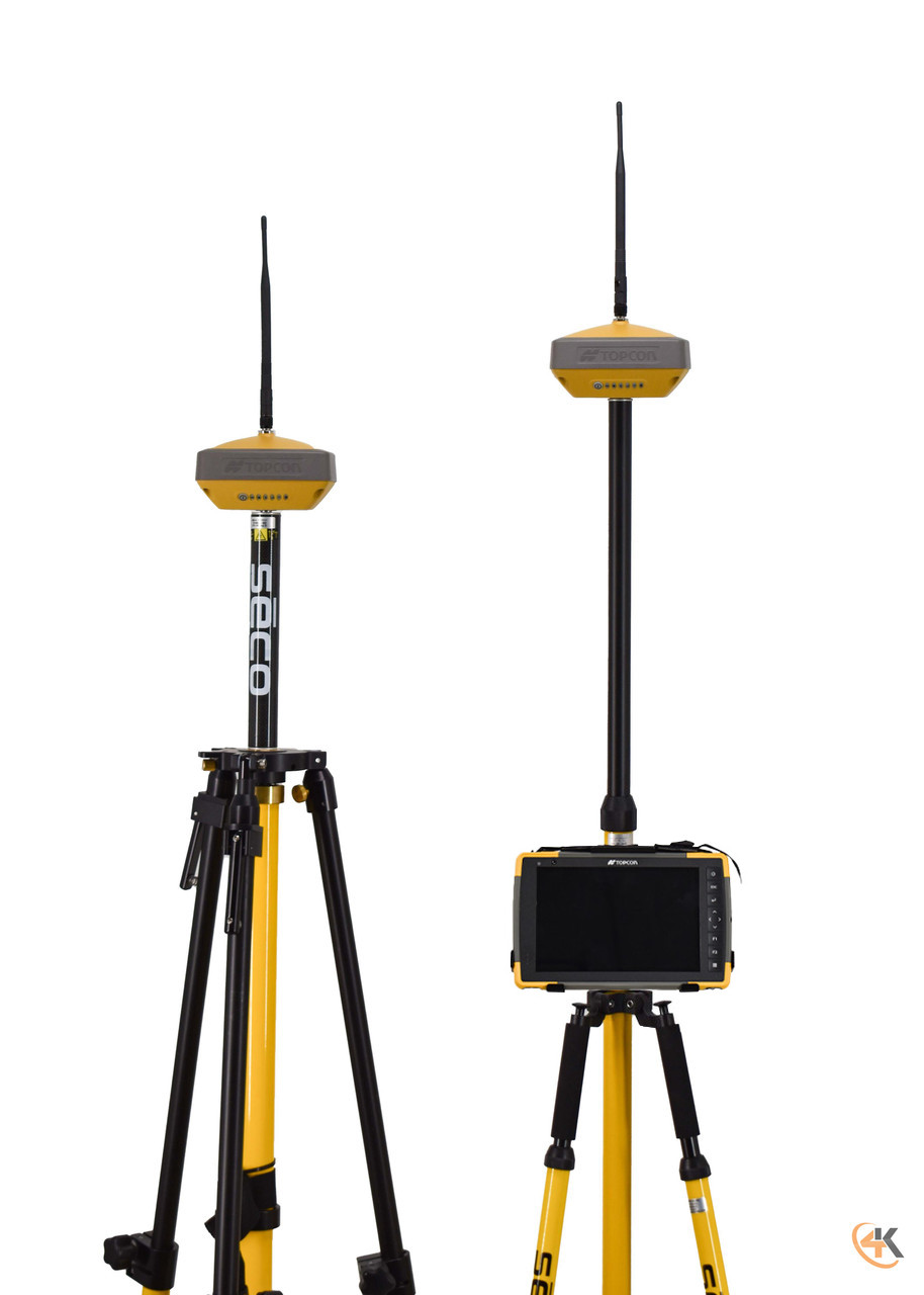 Topcon Dual Hiper VR FH915 900 MHz Base/Rover GPS Receiver FC-6400 & Pocket-3D