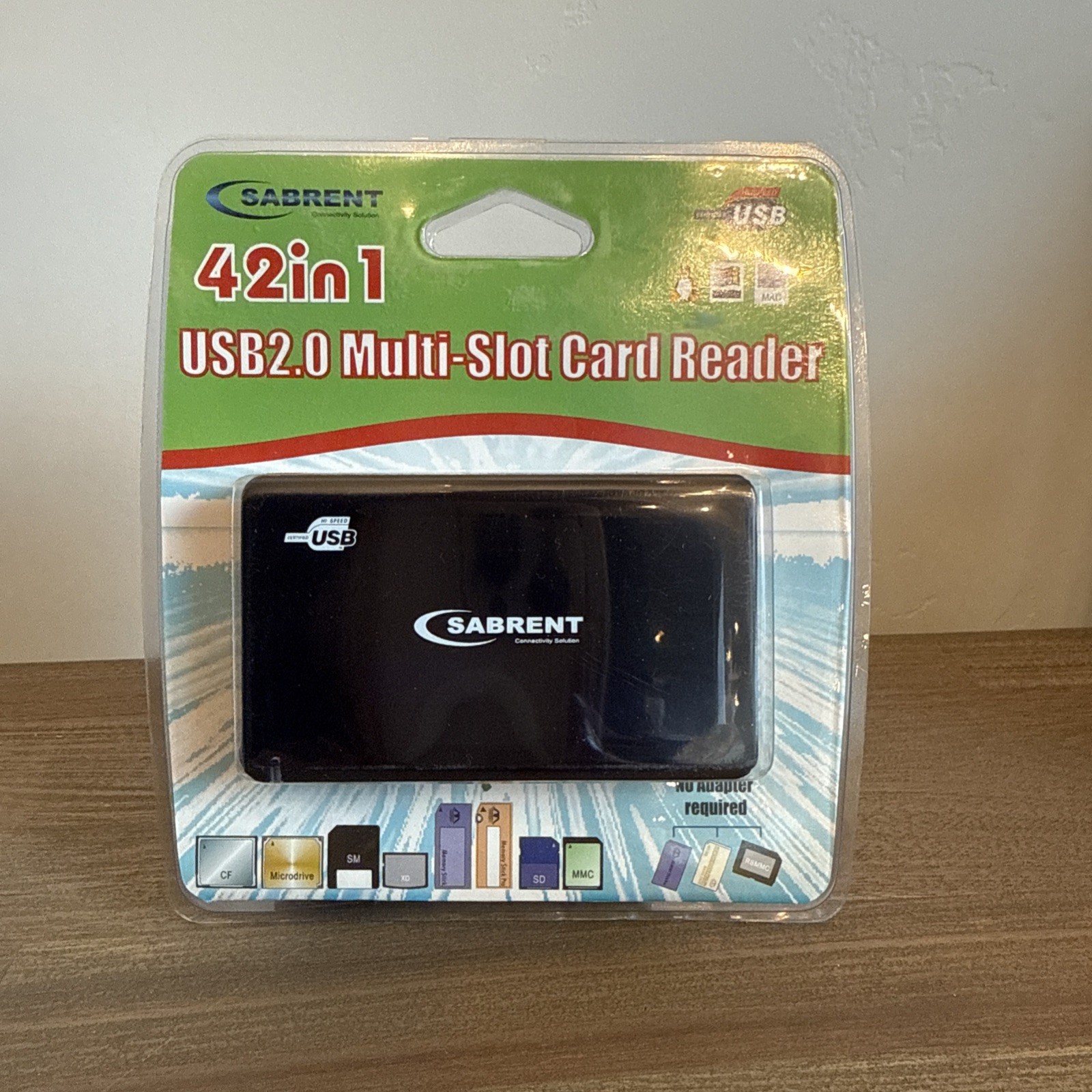 SABRENT 42-In-1 USB 2.0 Multi-Slot Card Reader New In Package SBT-CRW42