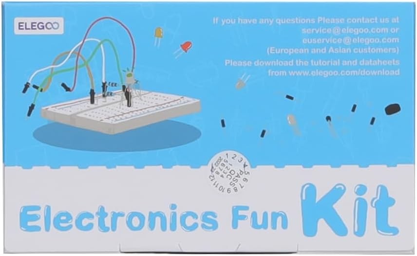 ELEGOO Electronic Fun Kit Bundle, 235 Items