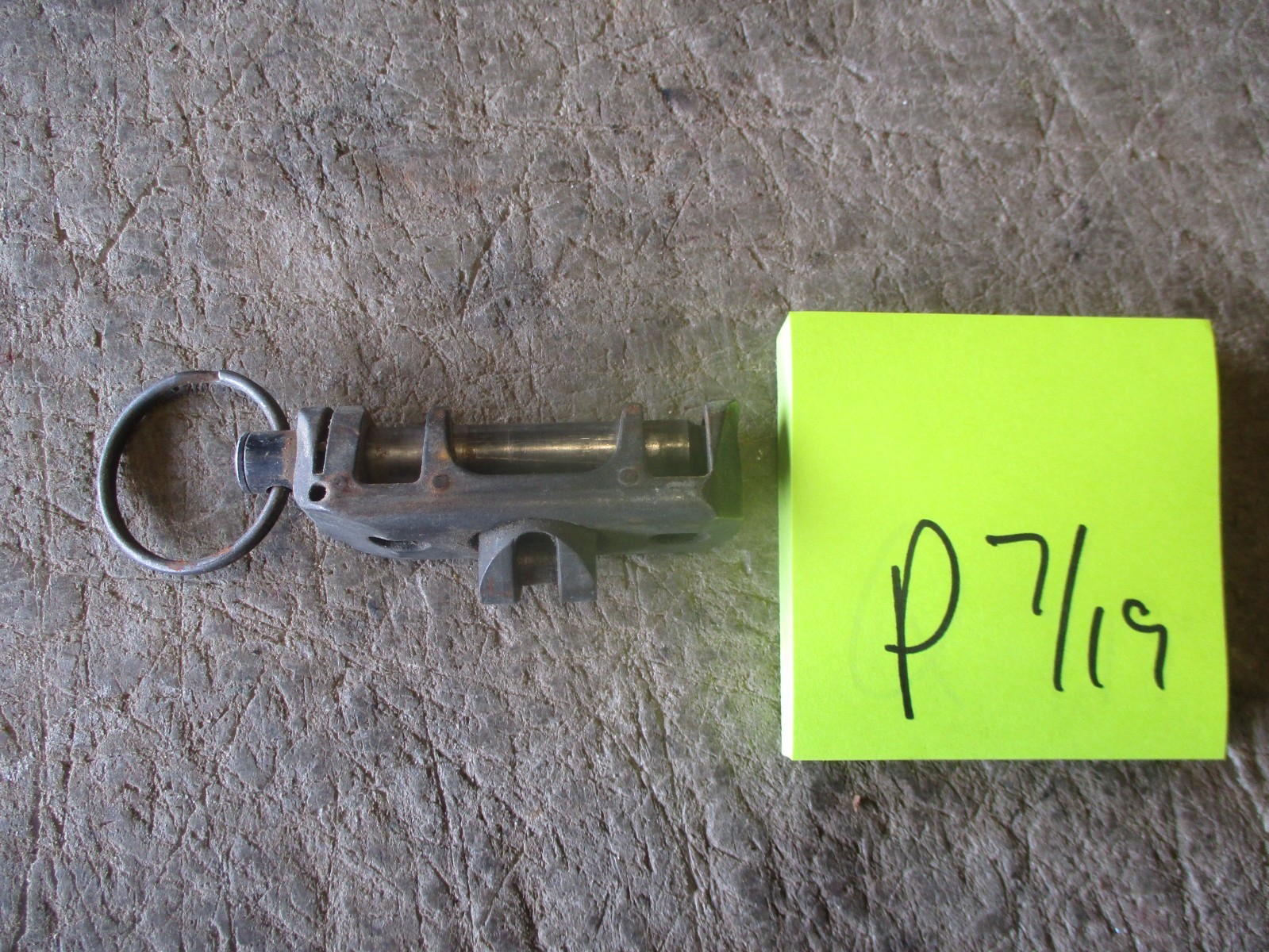 Used Rear Crosspin & Bracket for Weapon Tripod or Mount