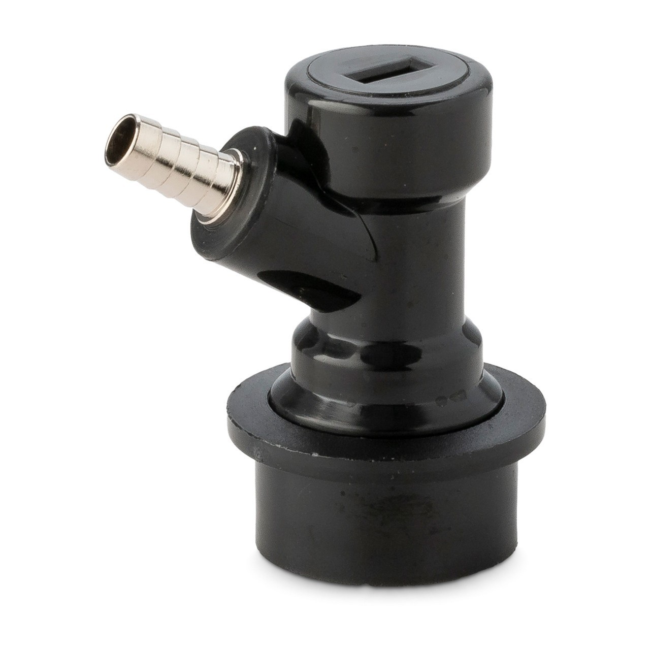 Ball Lock Disconnect Liquid Out - 1/4" Barbed, Homebrew Keg Tap  Draft Beer Soda