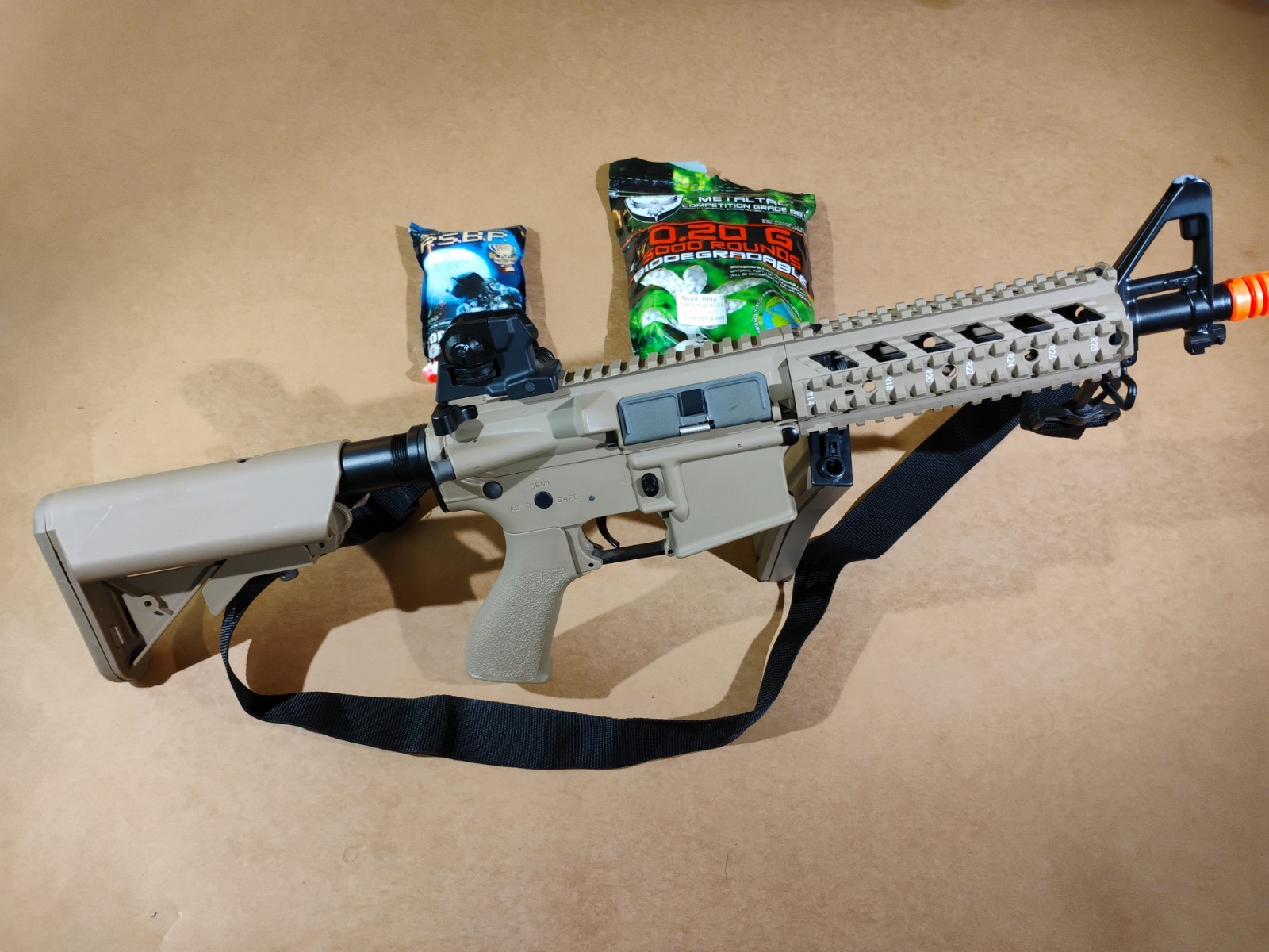 G&G Combat Machine CM16 AEG AIRSOFT GUN WITH ACCESSORY 6MM