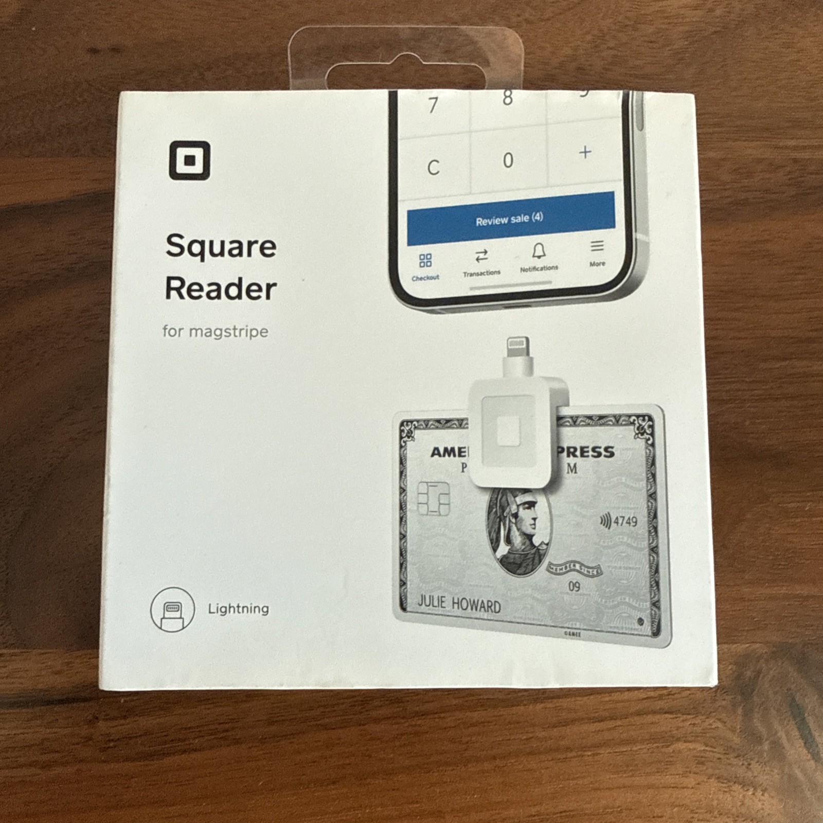Square  A-SKU-0523 Reader for Magstripe Lightning Connector