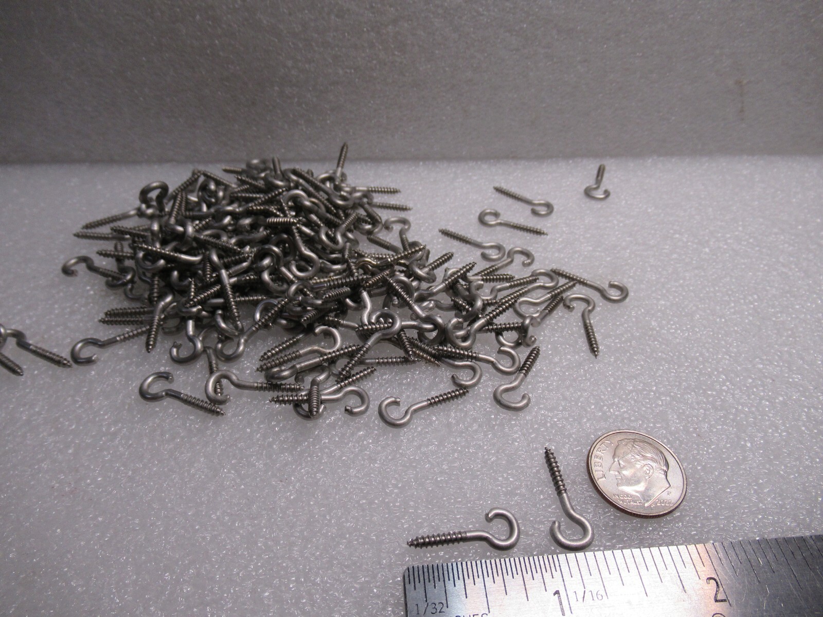 SCREW EYES STAINLESS STEEL FISHING LURE MAKING REPAIR OPEN EYE 3/4" CHOOSE QTY