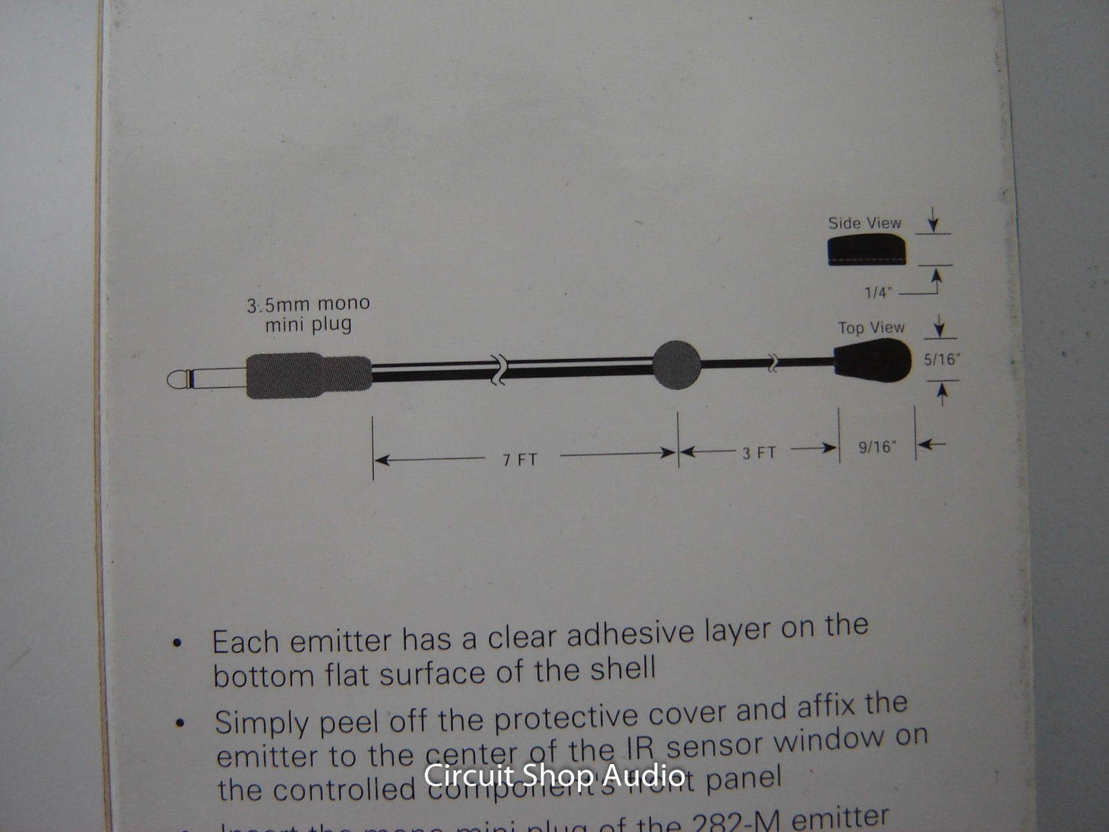 NOS Xantech 282-M Mouse Infrared / IR Emitter