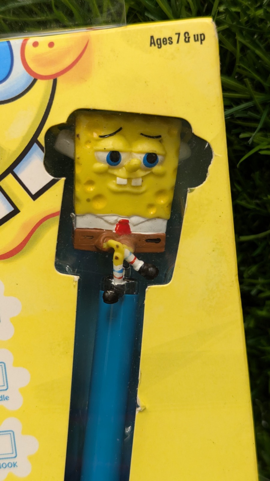 New Sealed SpongeBob SquarePants Stylus Pen For iPad eReaders & Tablets