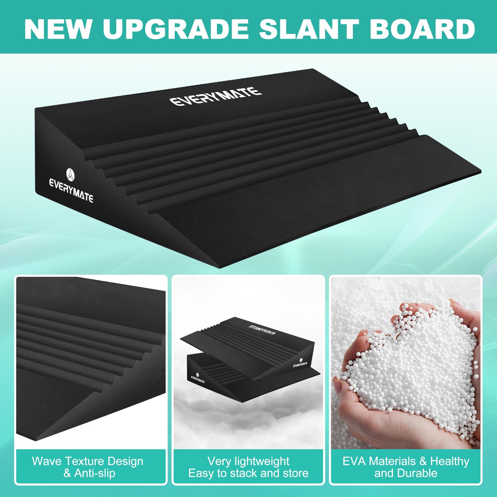 Squat Wedge, Extra Large Squat Wedge Block, Squat Wedges Weightlifting, Calf ...