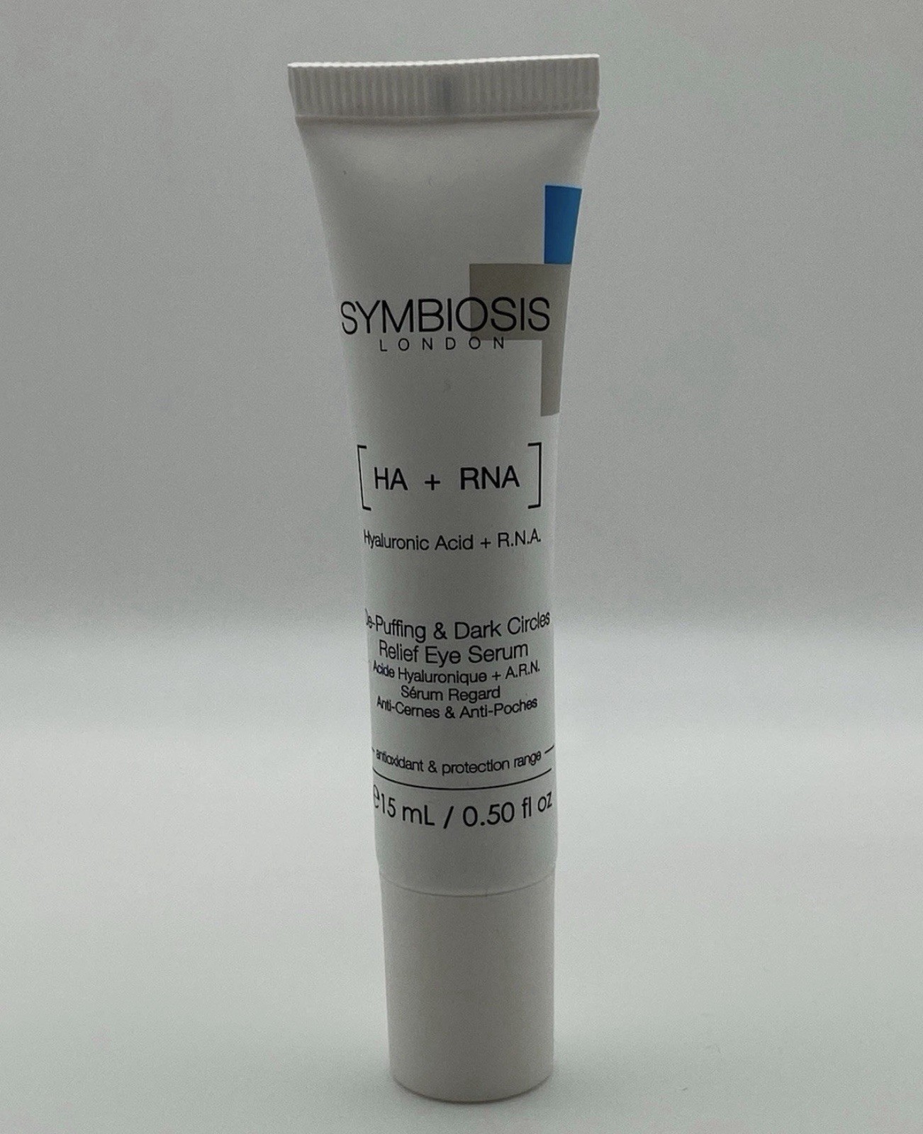 SYMBIOSIS London HA  + RNA Depuffing Circle Relief Eye Serum • 0.50 Oz