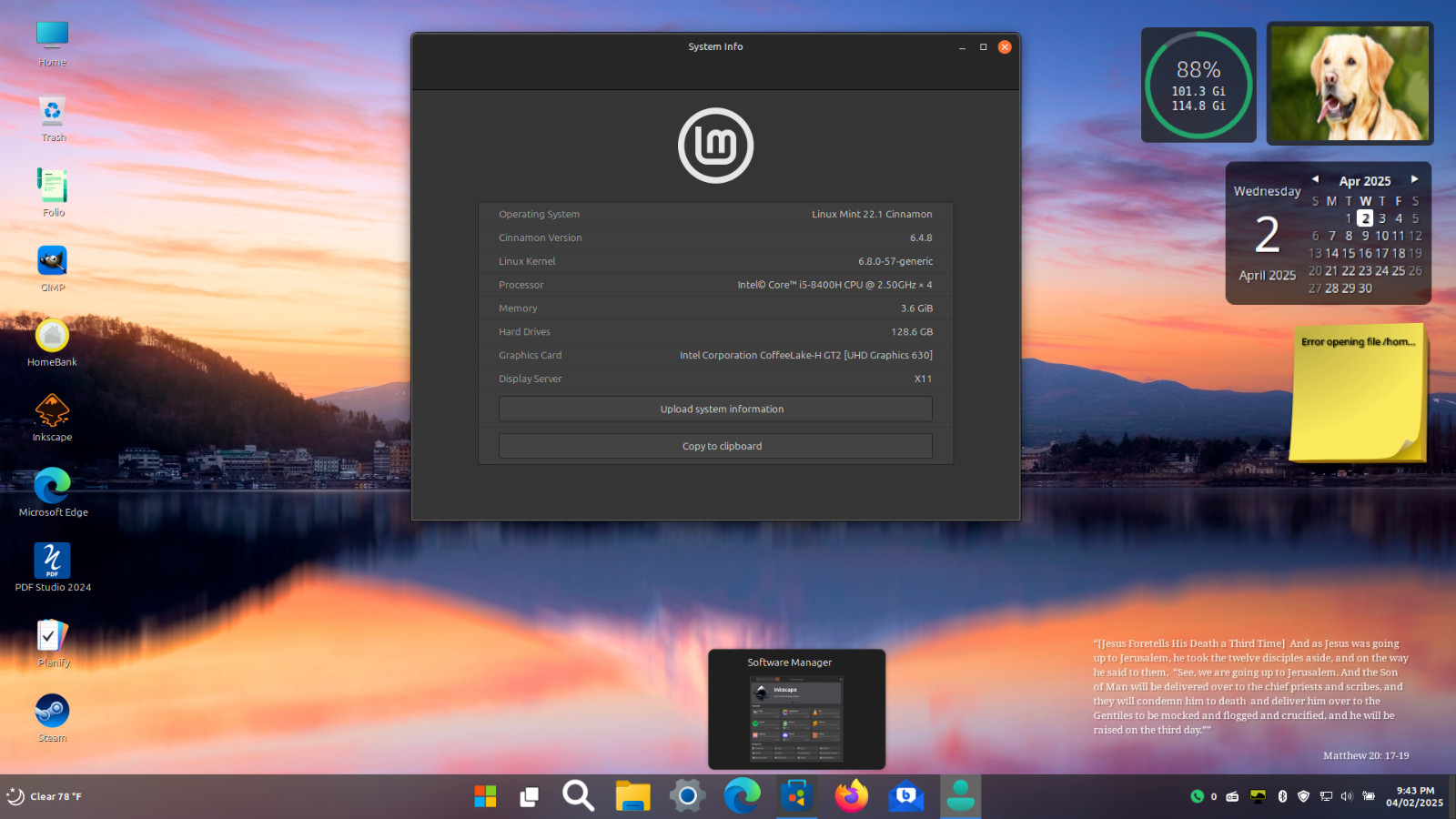 Linux Mint 22.1 Upgrade Kit (for PC, Laptop, MacBook, iMac, Mac Mini) #10