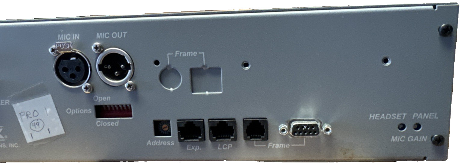 RTS Intercoms Telex KP-32 Intercom 32-Channel Key Panel