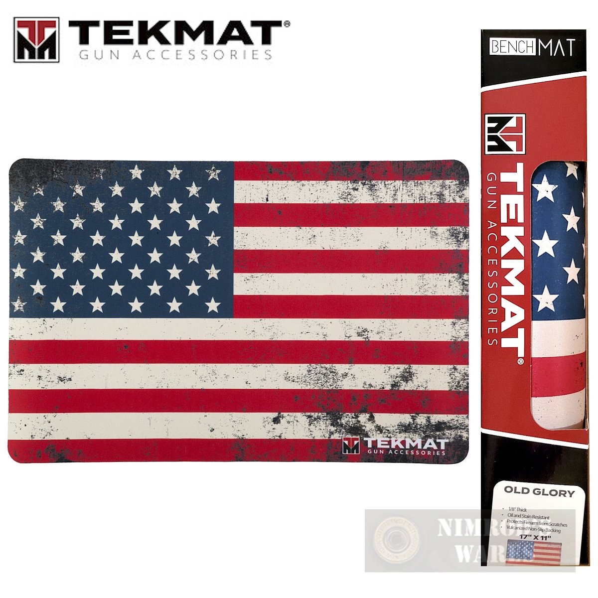 TekMat OLD GLORY Bench Mat Gun Cleaning Smithing 11"x17" 17-USFLAG-01 FAST SHIP