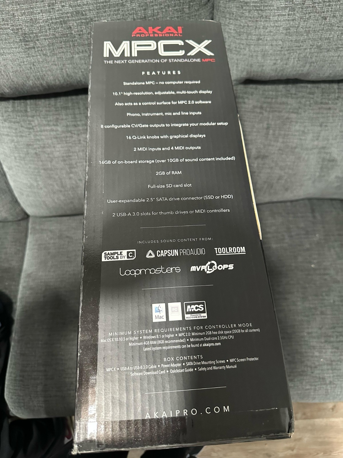 Akai Professional MPC X Standalone digital sampler