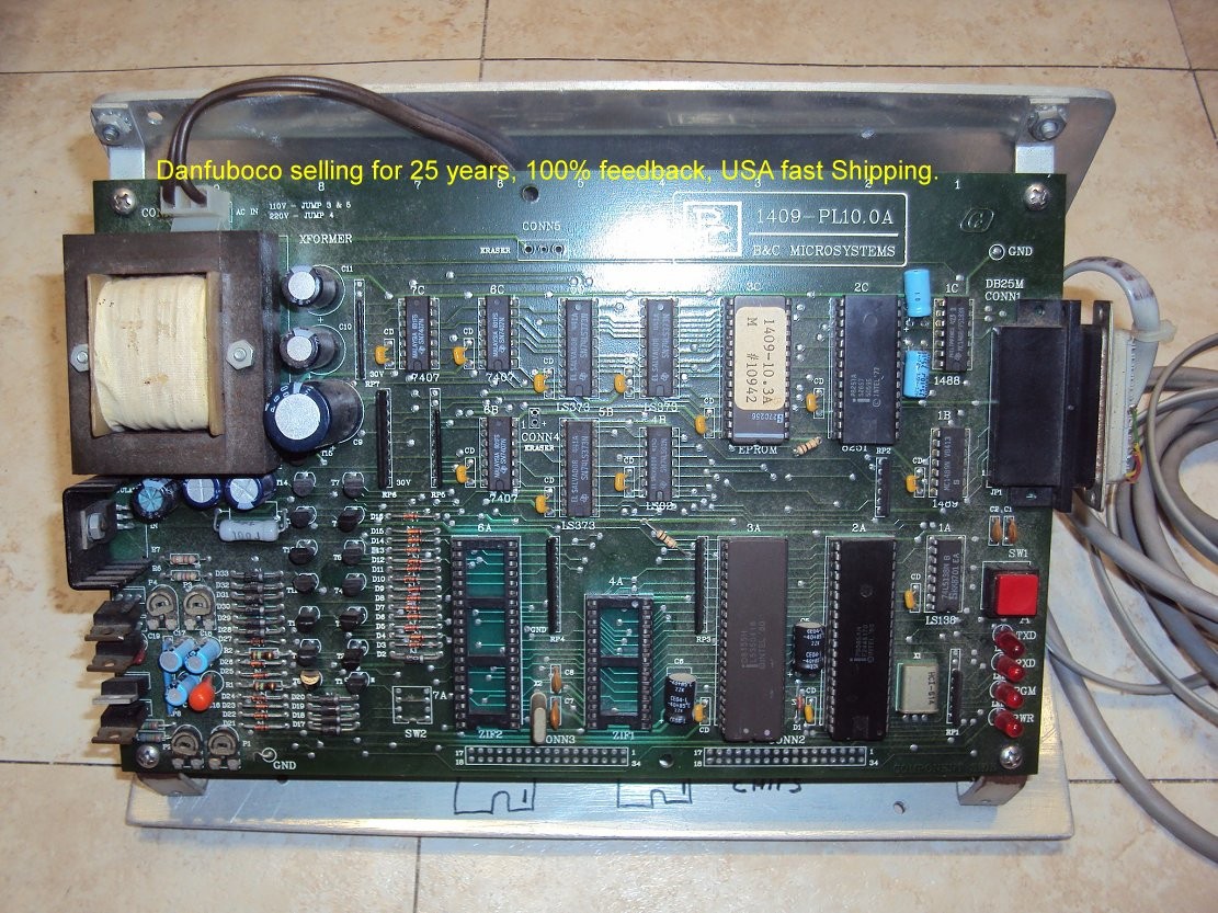B&C Microsystems 1409 Vintage EPROM / Microcontroller Programmer built in menu