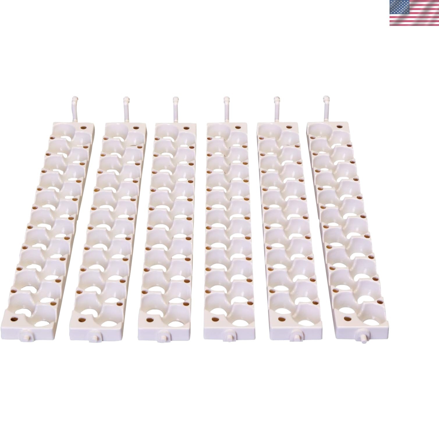 Efficient Quail Egg Incubator Rails – 120-Egg Capacity, No Assembly Needed