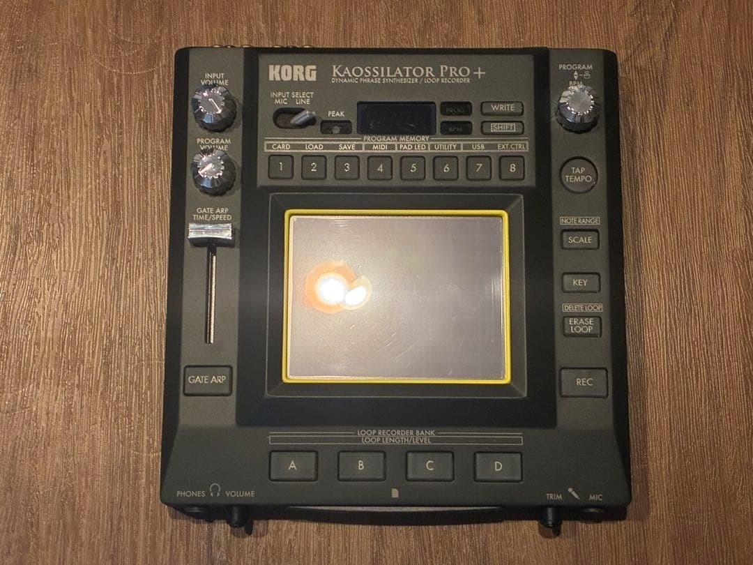 KORG KO-1 Pro+ Kaossilator Pro Plus Synthesizer Looper Very Good