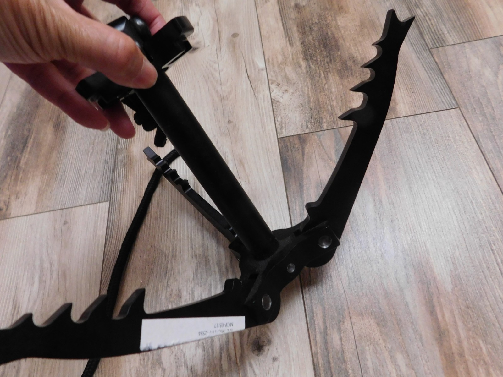 TR GEAR BLACK COLLAPSIBLE GRAPPLING HOOK