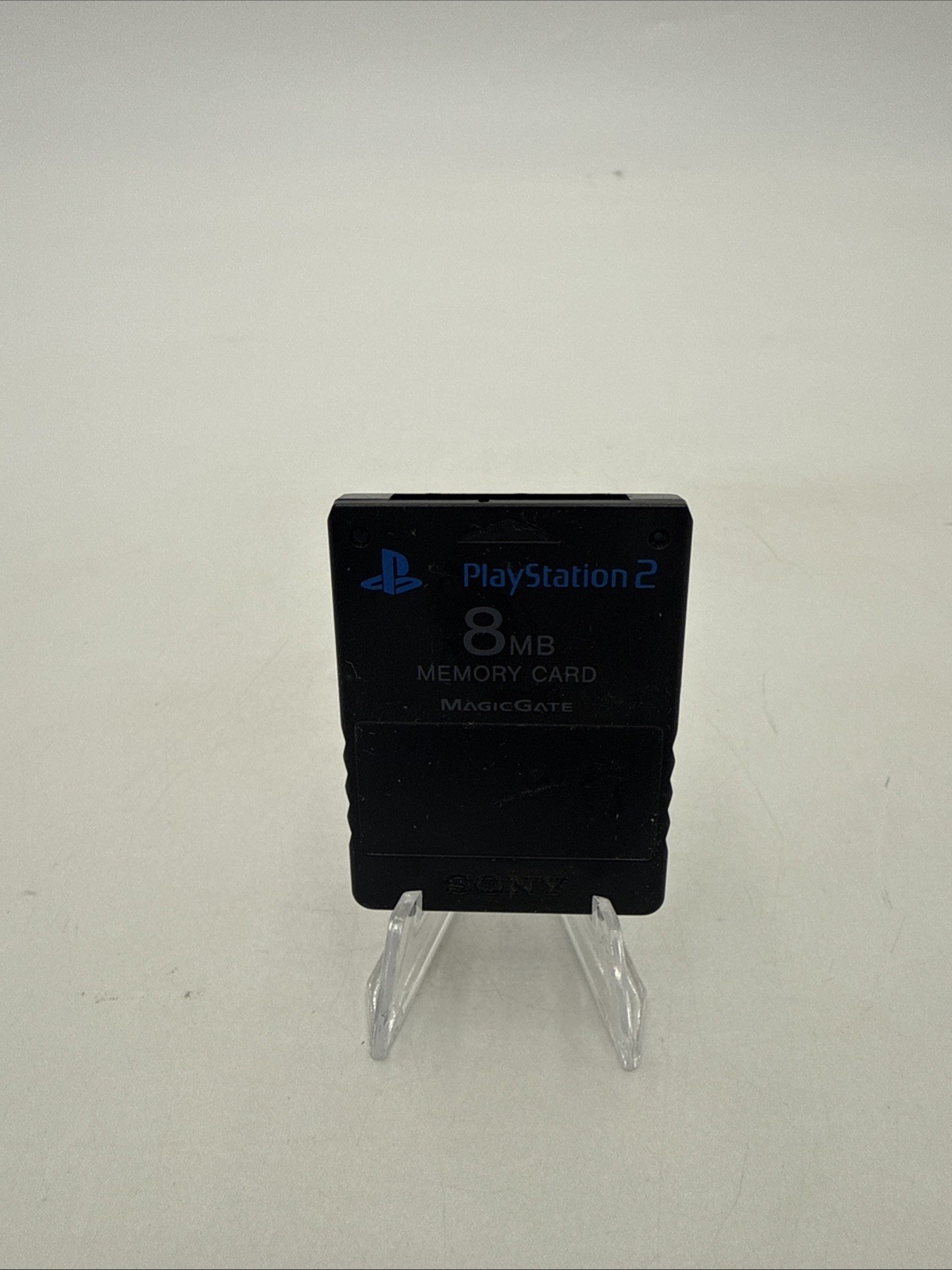 Sony PlayStation 2 PS2 8MB Memory Card Black SCPH-10020 Official Authentic
