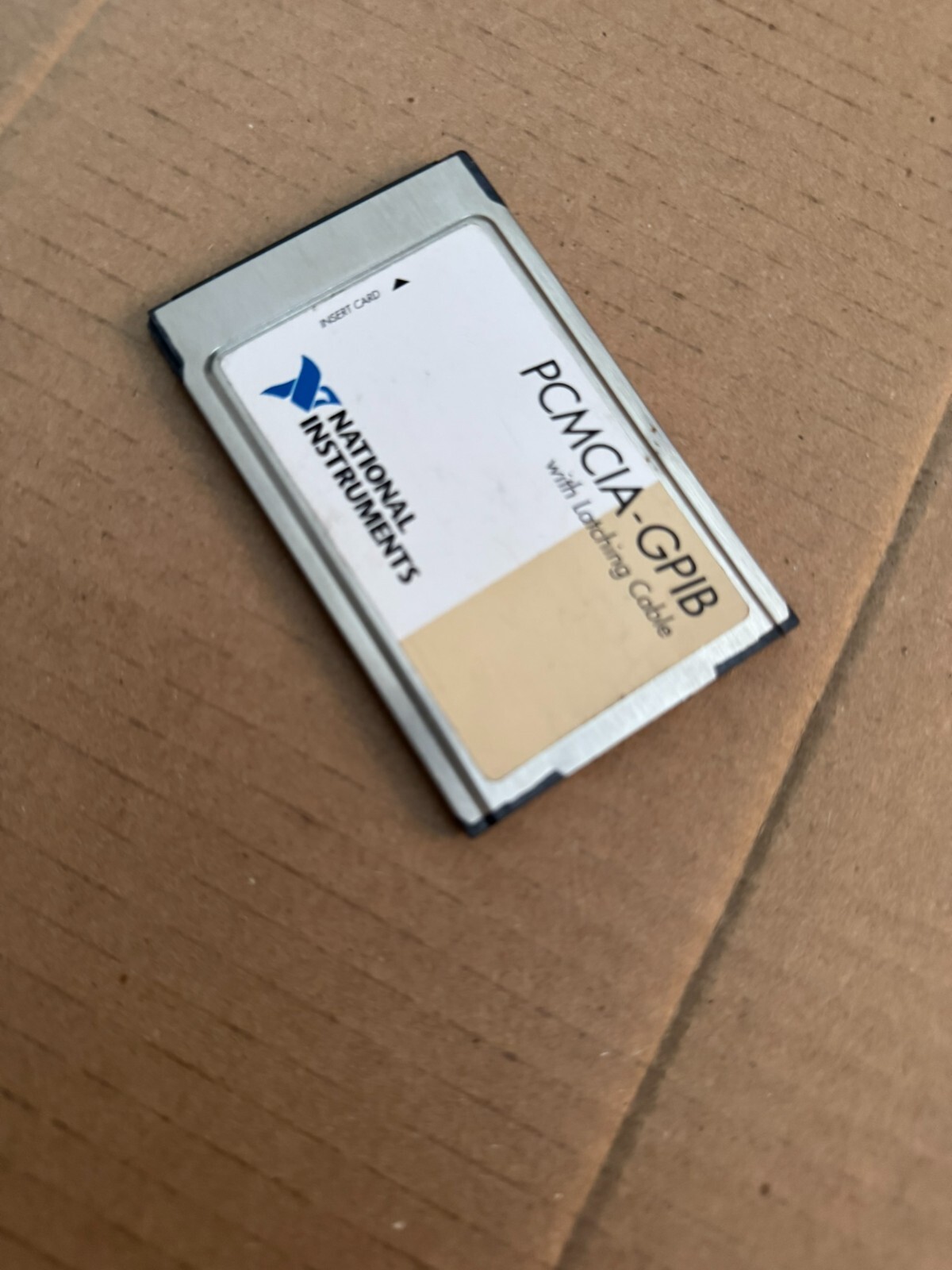 National Instruments PCMCIA-GPIB Interface Card 186736C-01 , Tested