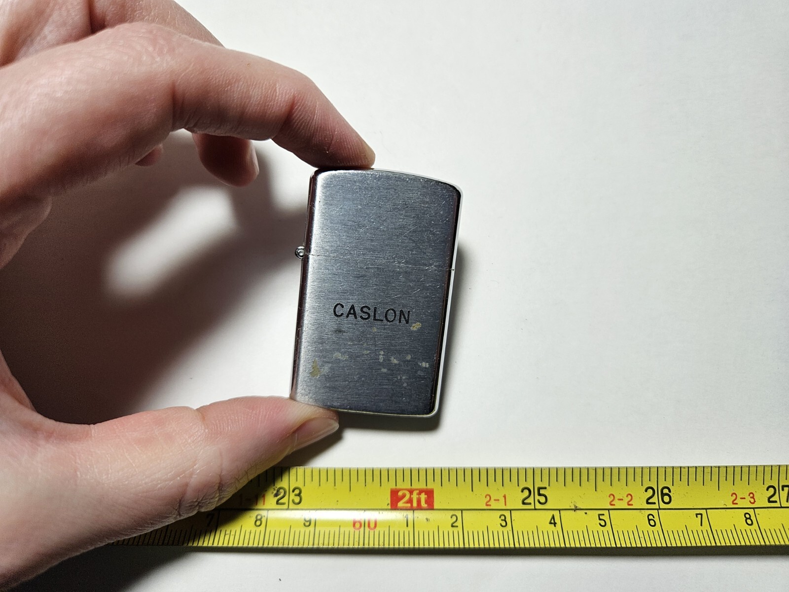 Vintage Caslon Advertising Lighter