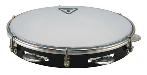 ABS Pandeiro 10 inch. Black
