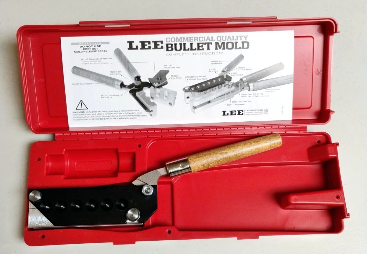 LEE Mold 92454    6 CAVITY Bullet NLG 401-180-TC 40 S&W 10mm Auto