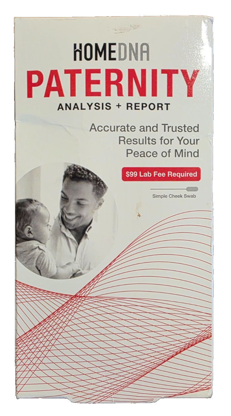 HomeDNA PATERNITY Test Analysis + Report EXP: November 2026