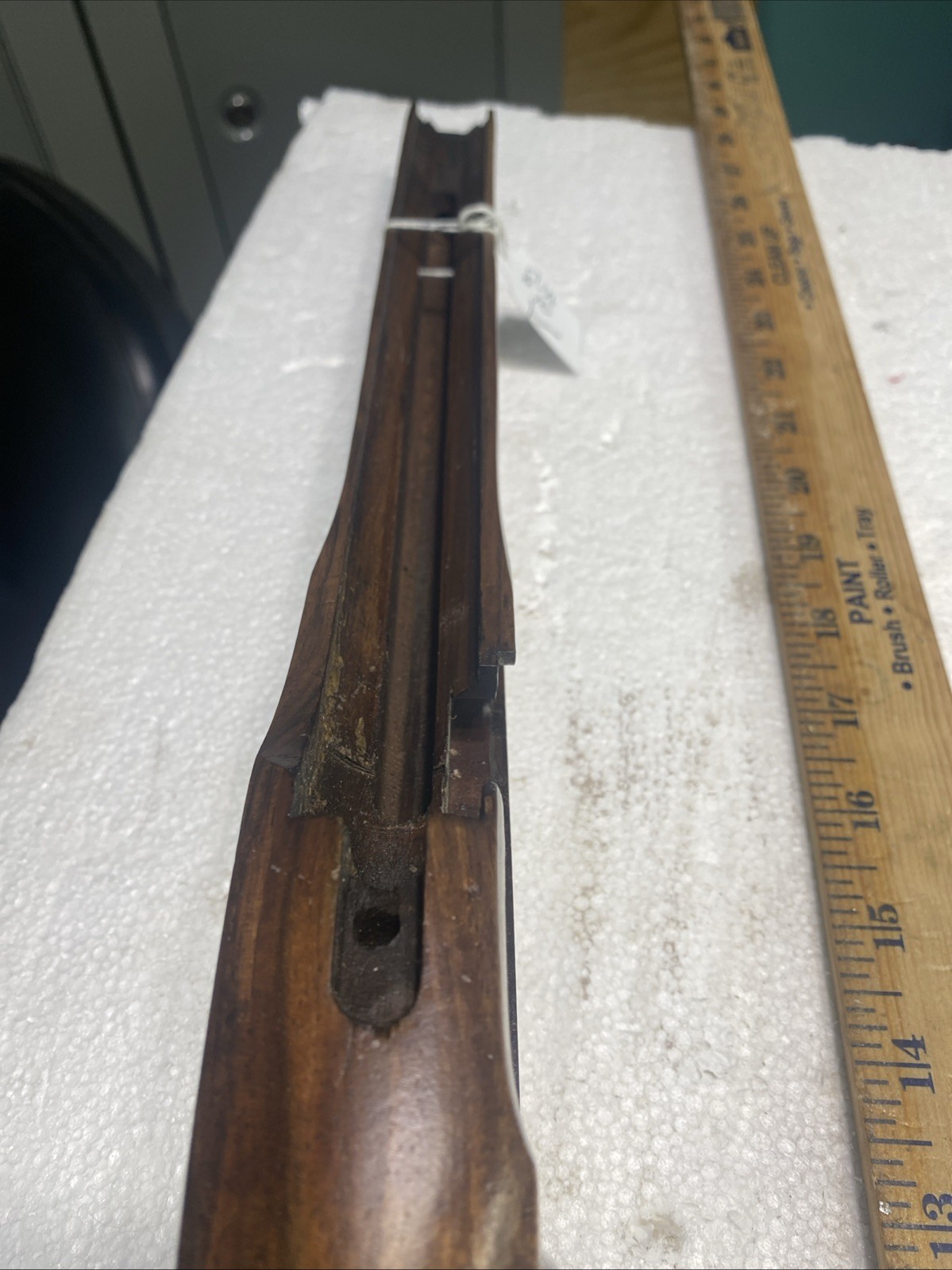 CVA Hawken Maple Muzzleloader Stock 1-0” Barrel Channel.