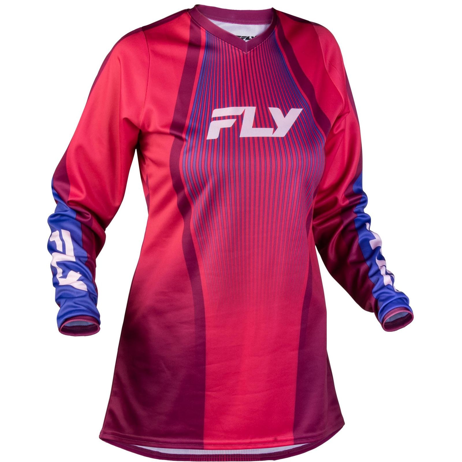 FLY Racing WOMEN'S F-16 LIFT JERSEY PINK/PURPLE/WHITE XL 380-823X