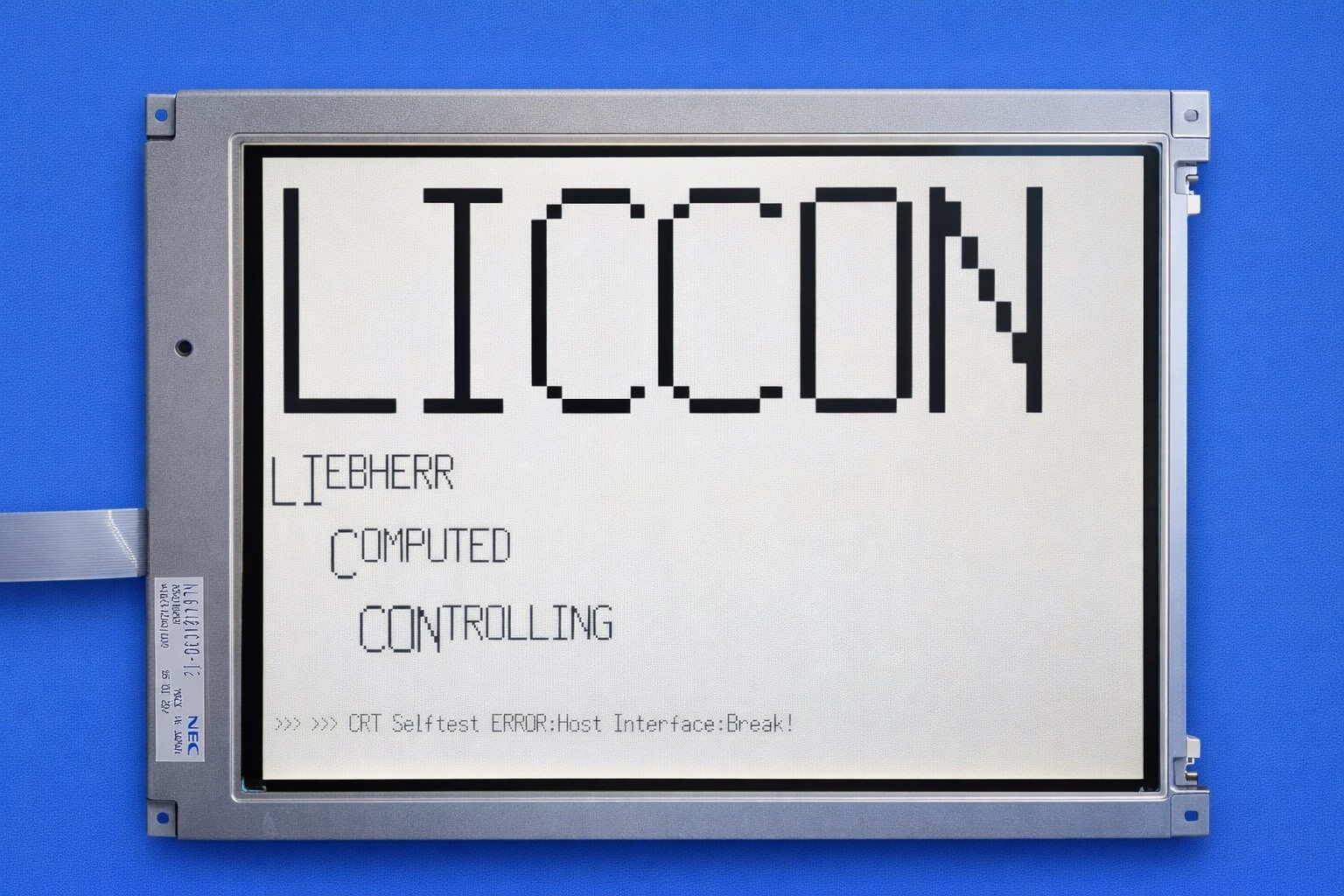 HLD0909-010050 Replacement  LCD of  libeherr liccon1( by FEDEX, 1 year warranty)