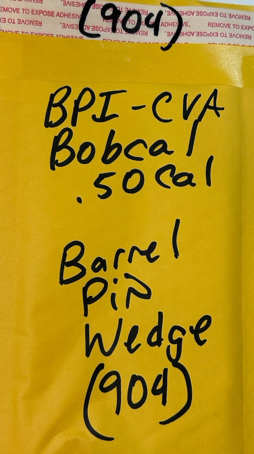 BPI CVA Bobcat Sidelock Muzzleloader Stock Barrel Pin Wedge