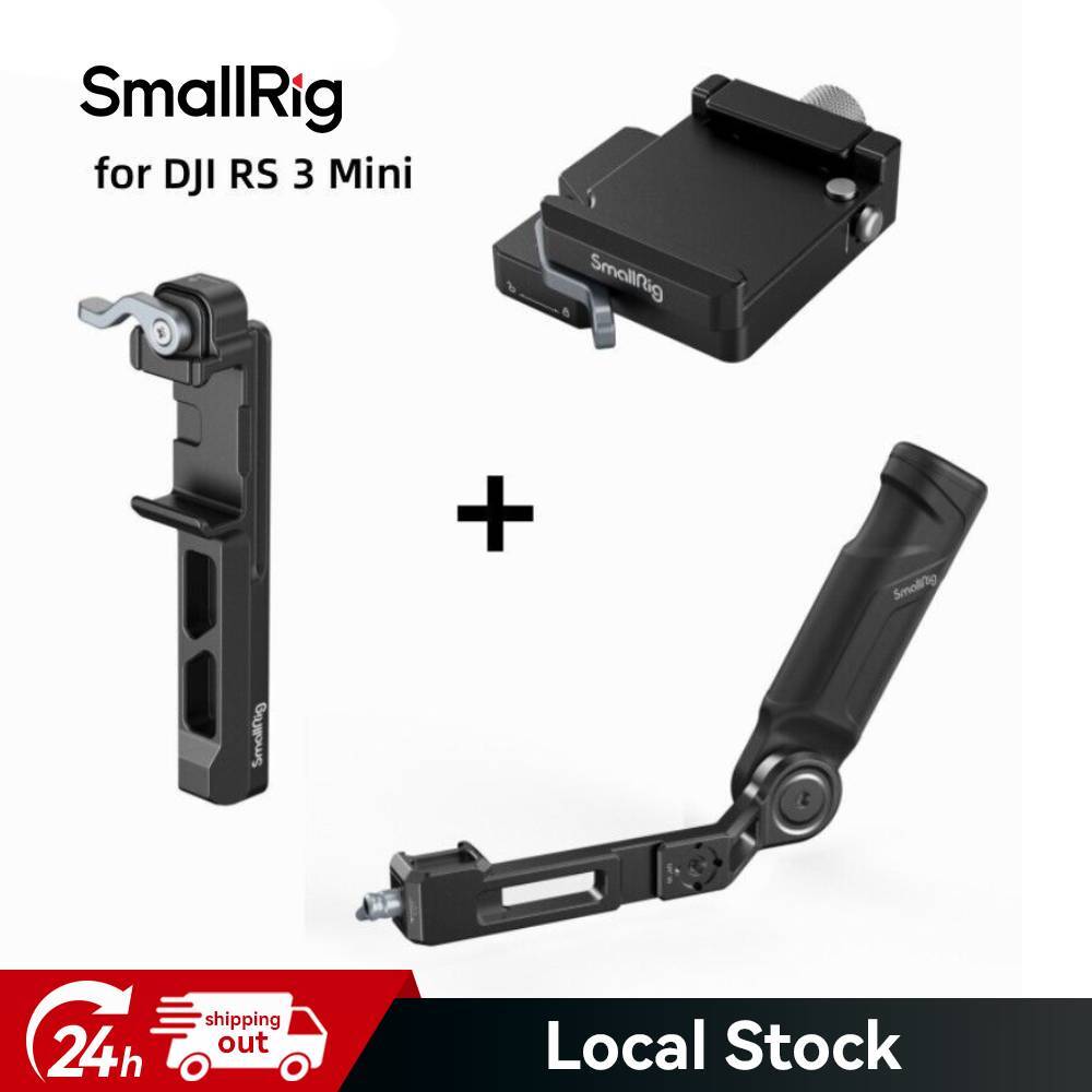 SmallRig Sling Handle&Arca-Swiss Mount Plate&Vertical Arm for DJI RS 3 Mini