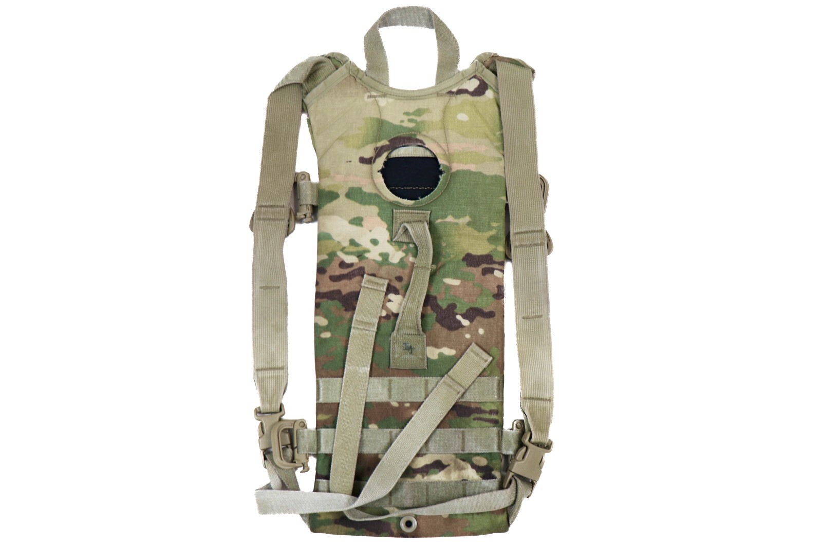 US Army OCP Multicam Molle II Hydration System Carrier Water Backpack No Bladder