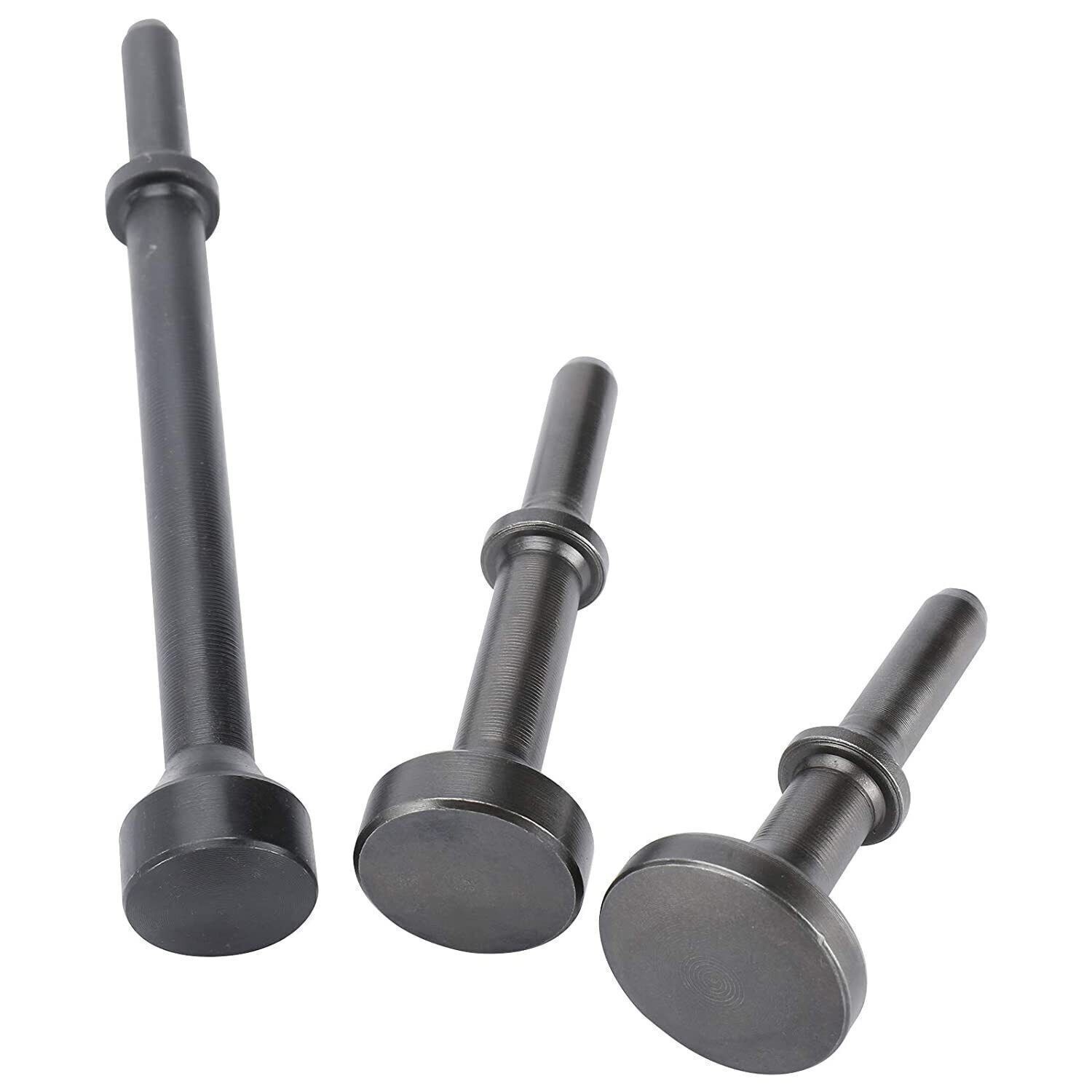 4 Pack Smoothing Pneumatic Air Hammer Bits Air Chisel Bits Tool Set with Spring