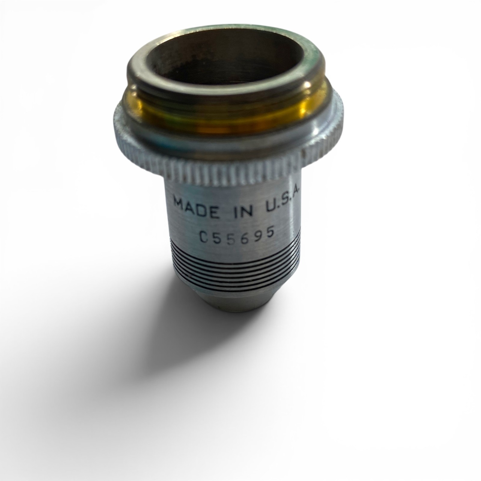 American Optical AO Spencer Microscope Objective Lens C55695 Made in USA