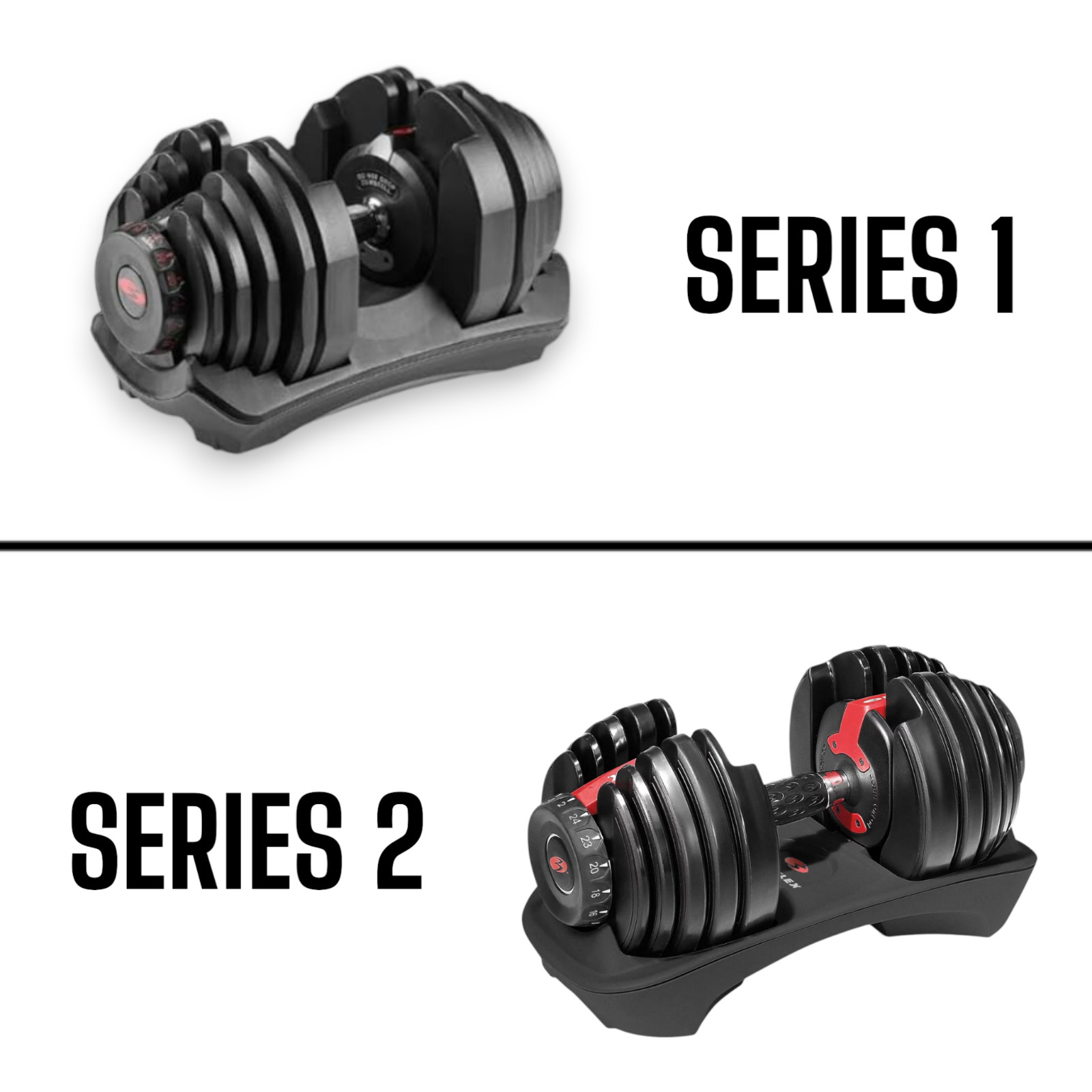 Bowflex SelectTech 552 Nautilus Dumbbell Repair Replacement Discs