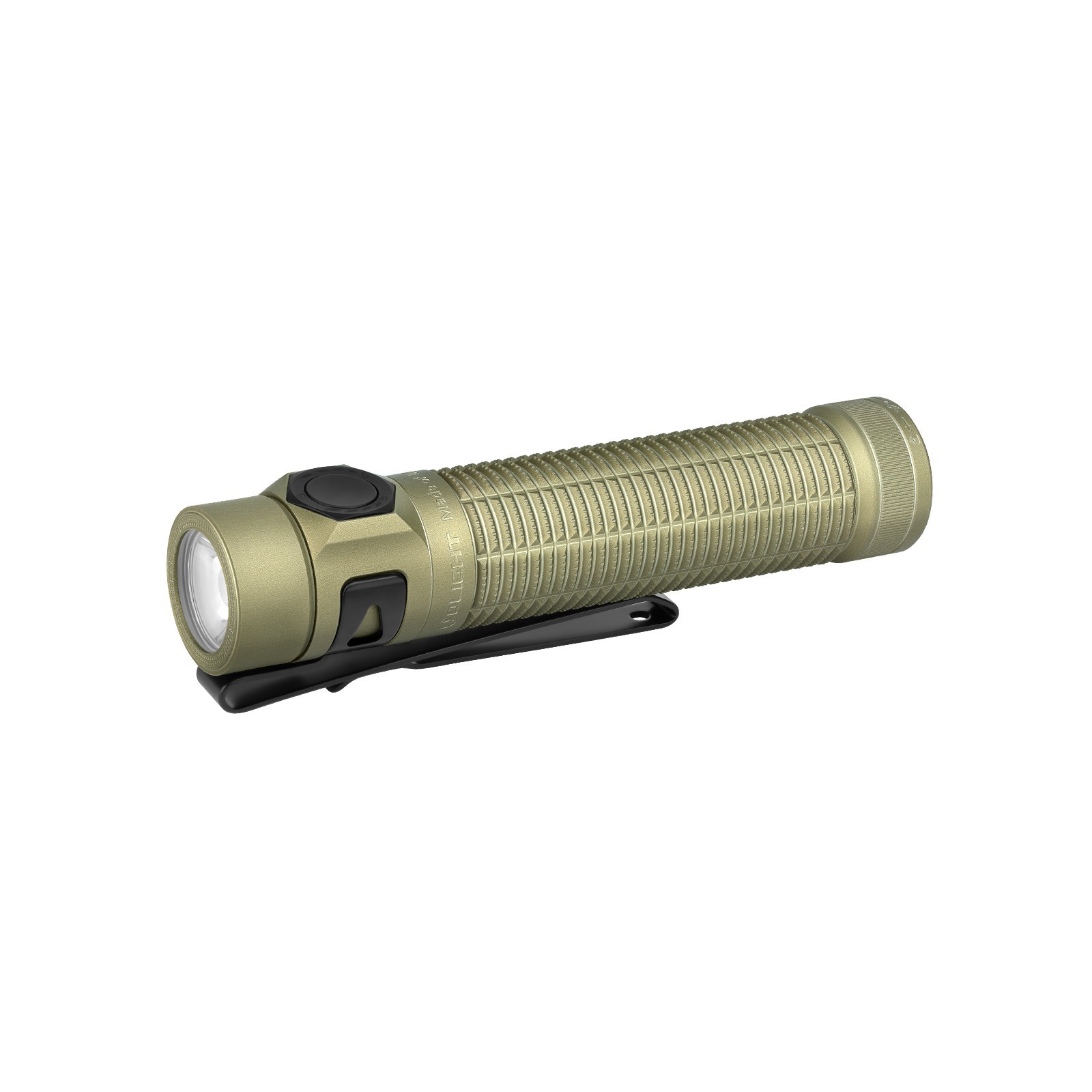 Olight Baton Ultra Olive Green Dual Switch Compact Flashlight, OAL, 1800 Lum