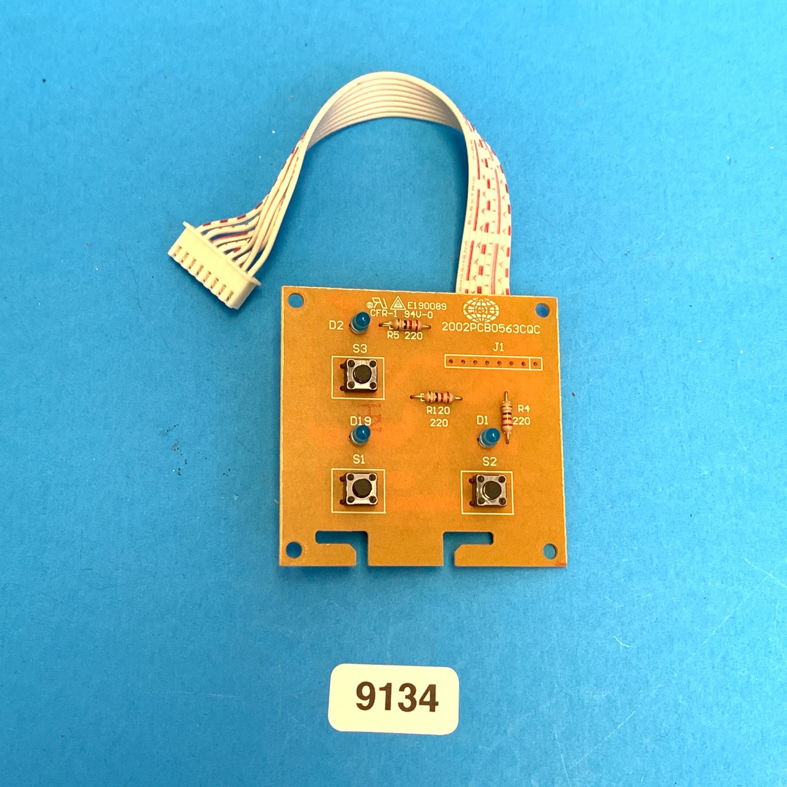 M-AUDIO KeyStation 61es 88es Keyboard Part: OCTAVE Button & LED Circuit Board
