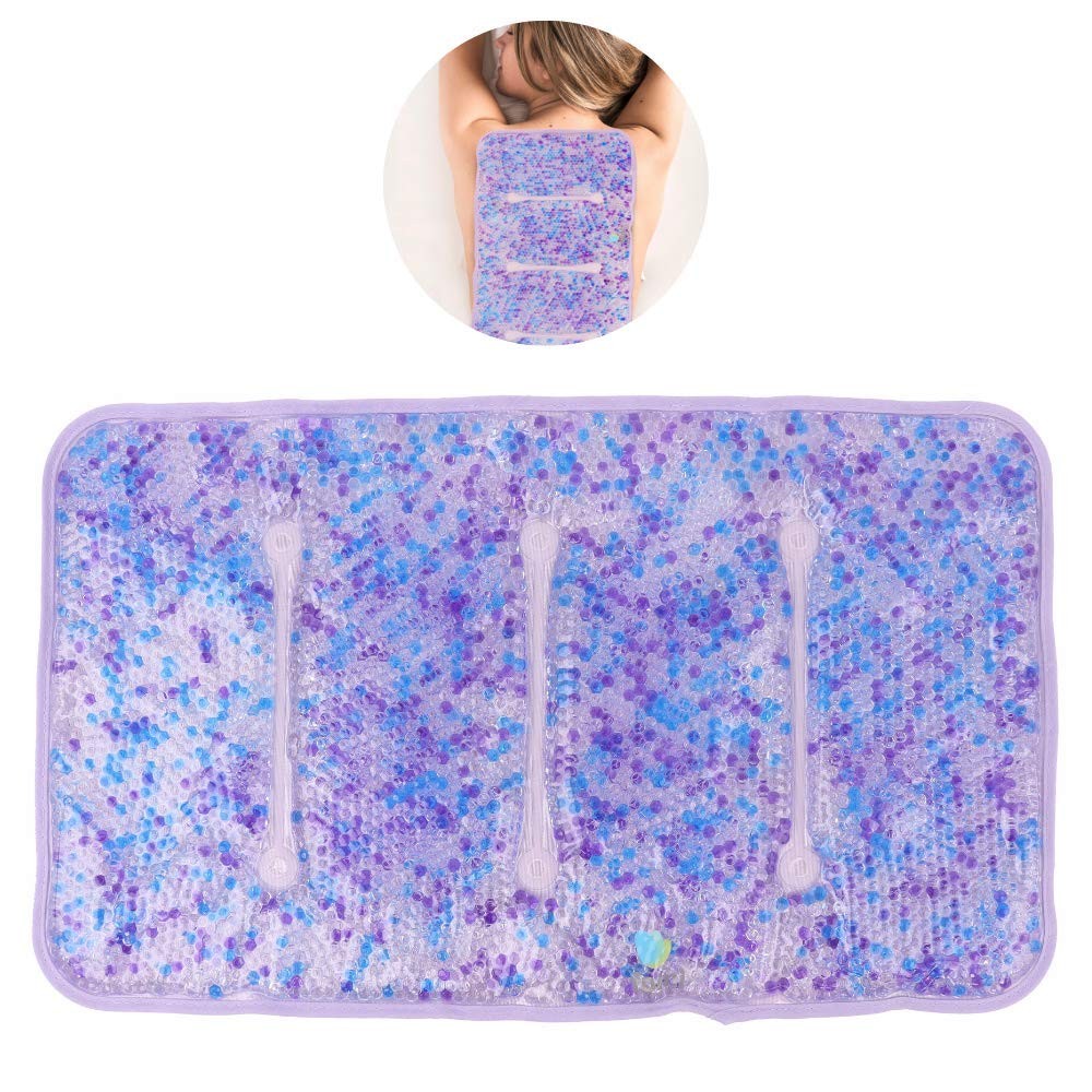Hot and Cold Large Gel Bead Pack by Care | 20” x 12” | Ice Therapy for Back, ...