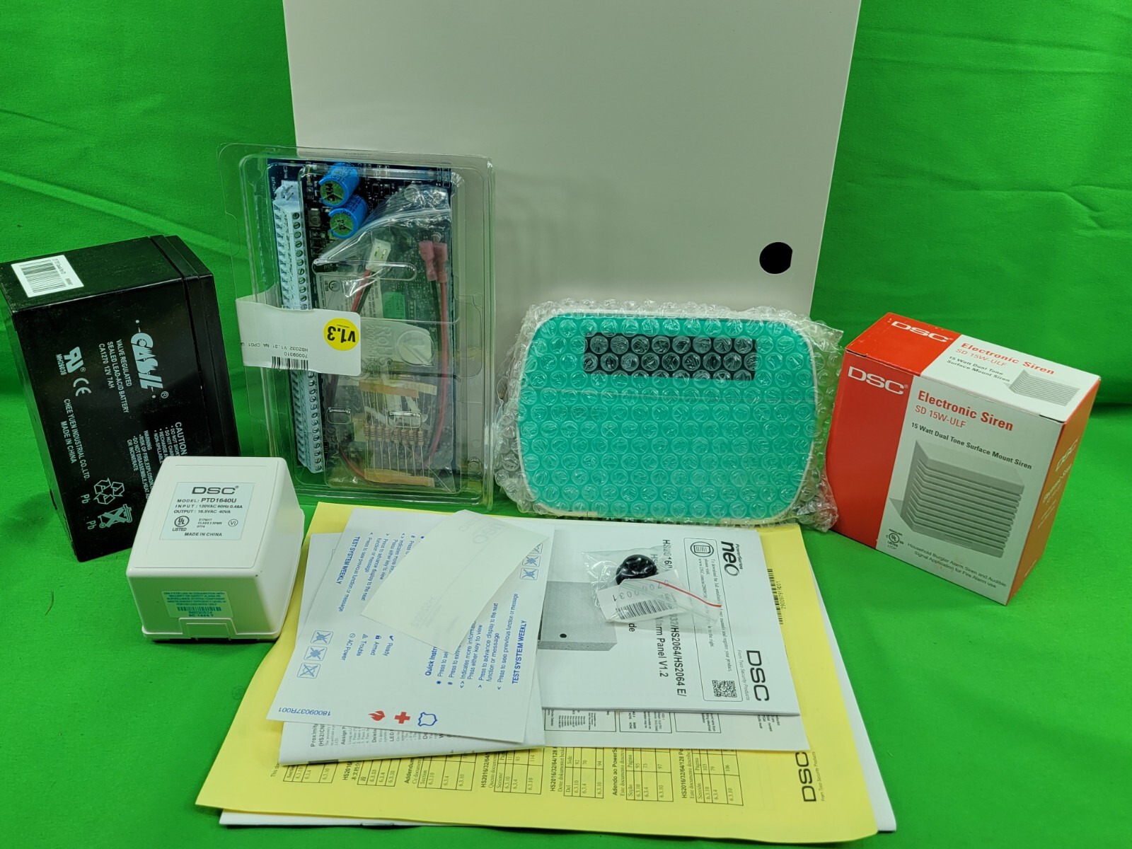 DSC HS32-51CP01 PowerSeries Wireless Alarm System Kit