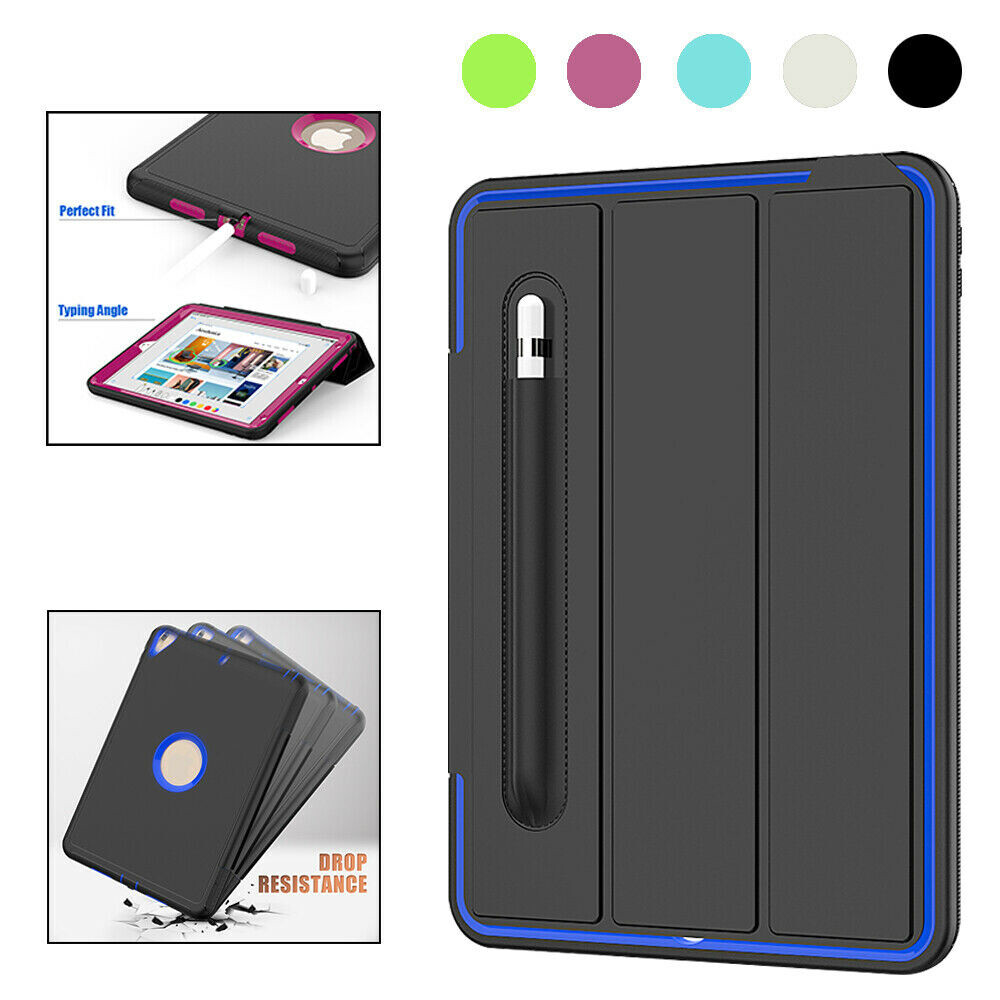 For iPad Air 3 Case iPad 10.5 inch Trifold Stand Auto Wake Sleep Full Body Cover
