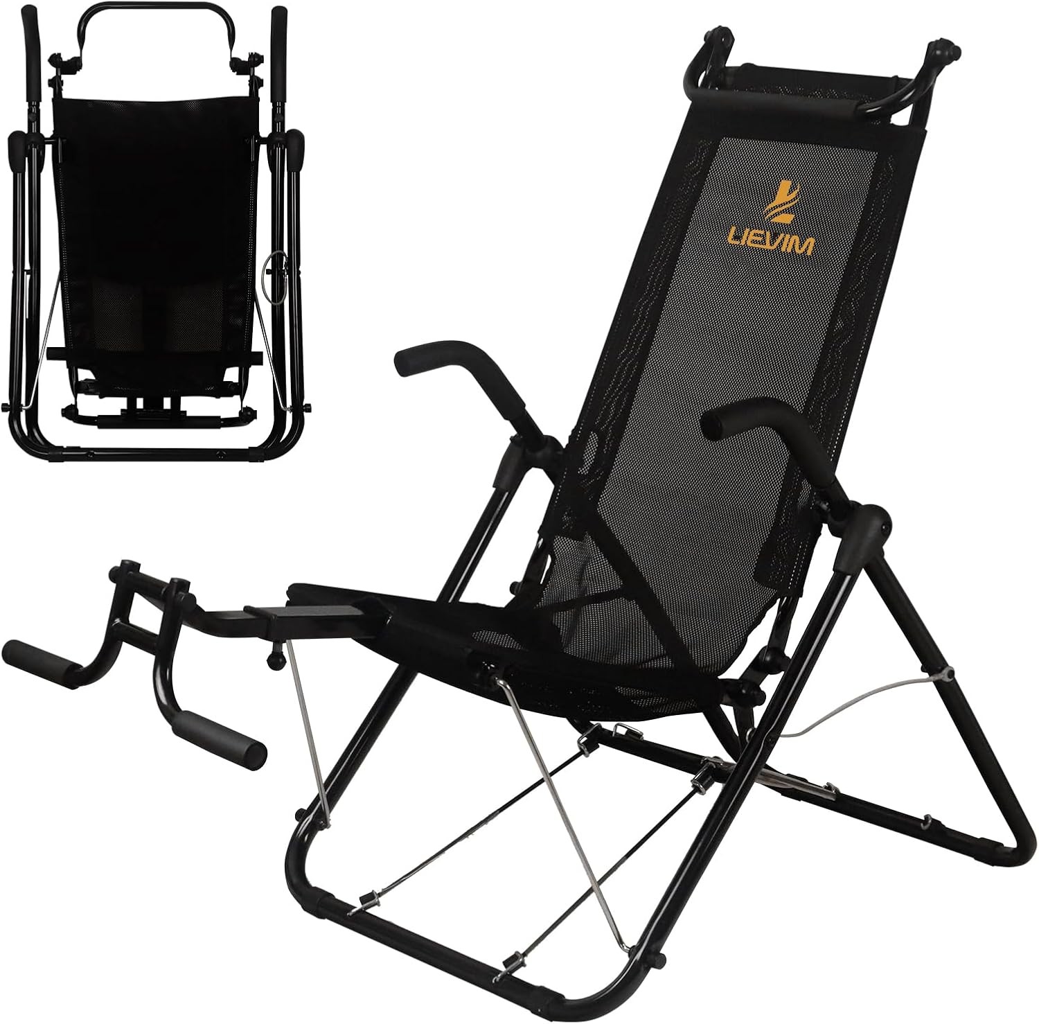 Abdominal Exerciser Chair for Home Gym, Ab Fitn Equient with Full