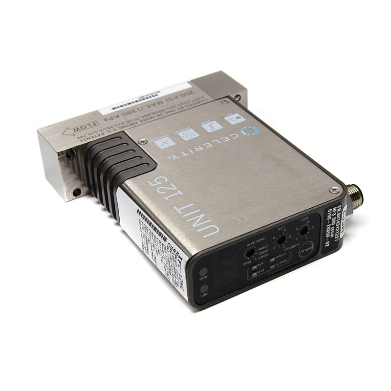 Celerity Unit IFC-125C Mass Flow Controller MFC D-Net (NF3/300cc) C-Seals AS/IS