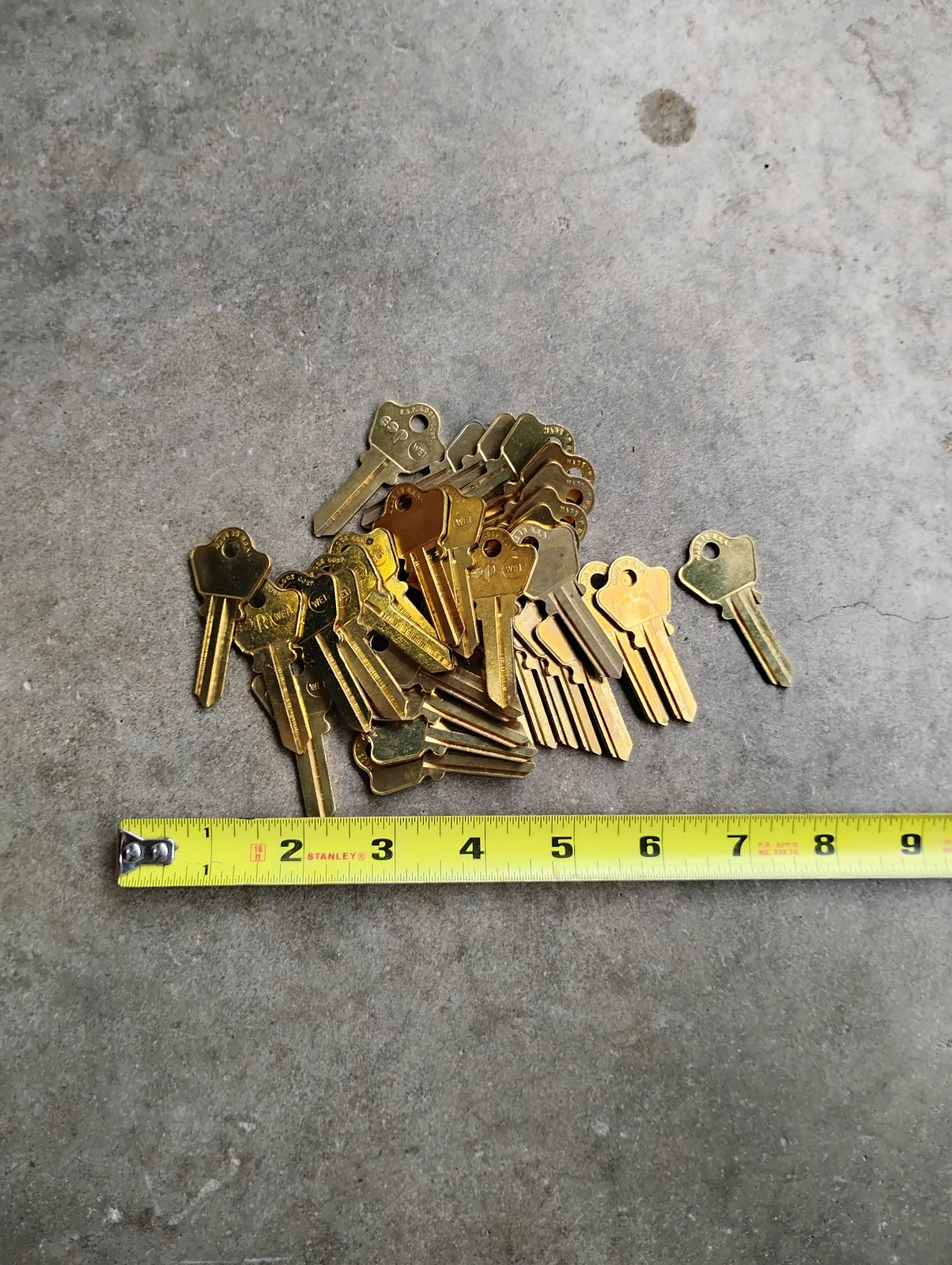 ESP WE1 KEY BLANKS PACK OF 30