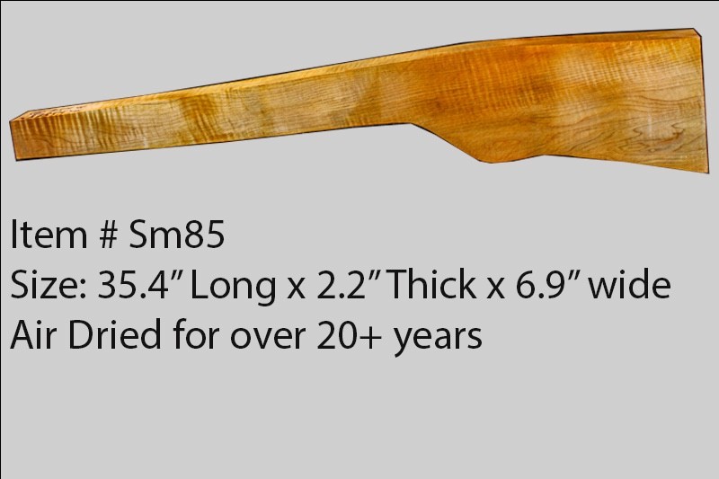 Sugar Maple rifle blank sm85