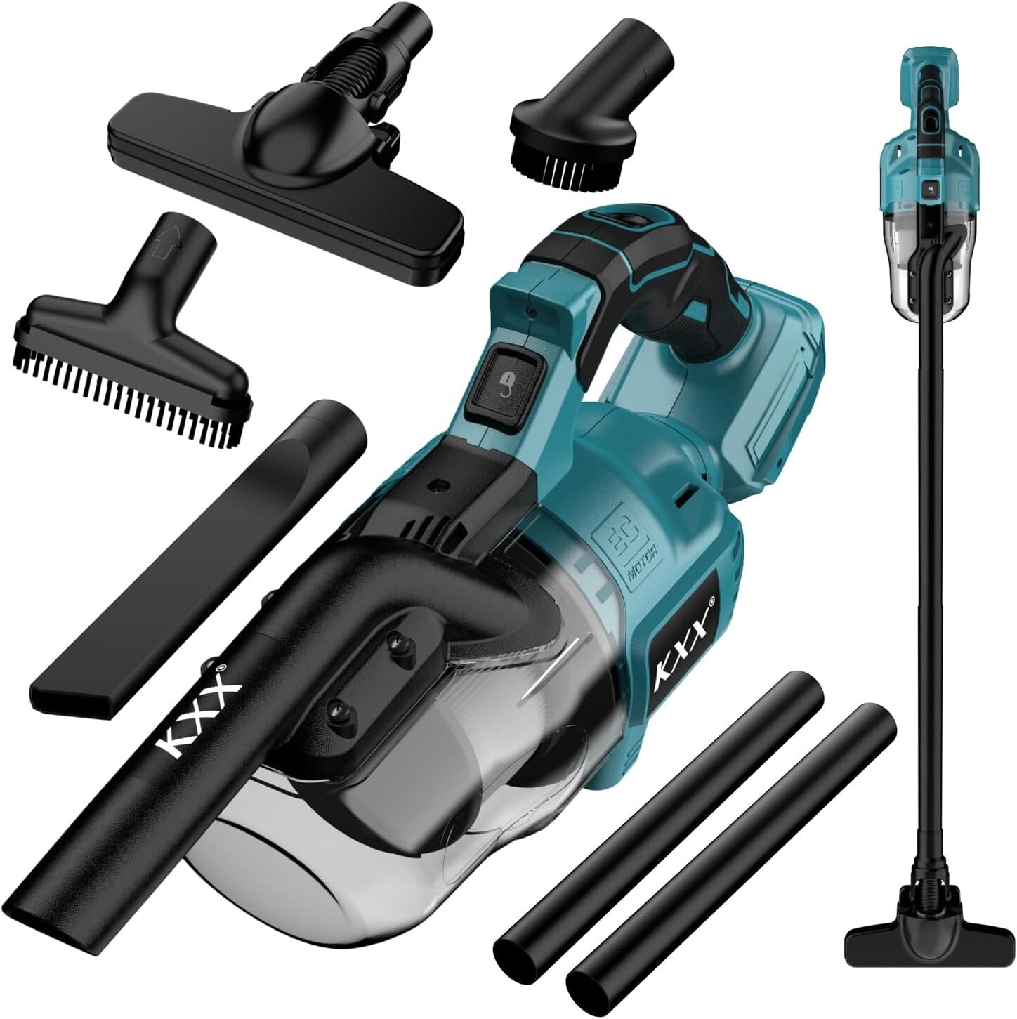 Cordless Vacuum for Makita 18V Battery, 5 in 1 Handheld Electric Vacuum Cleaner
