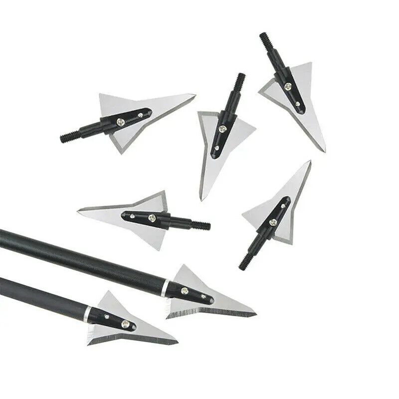 New 125 for Carbon Arrow Bolts Hunting ArrowHeads Archery Bow Outdoor Sport US