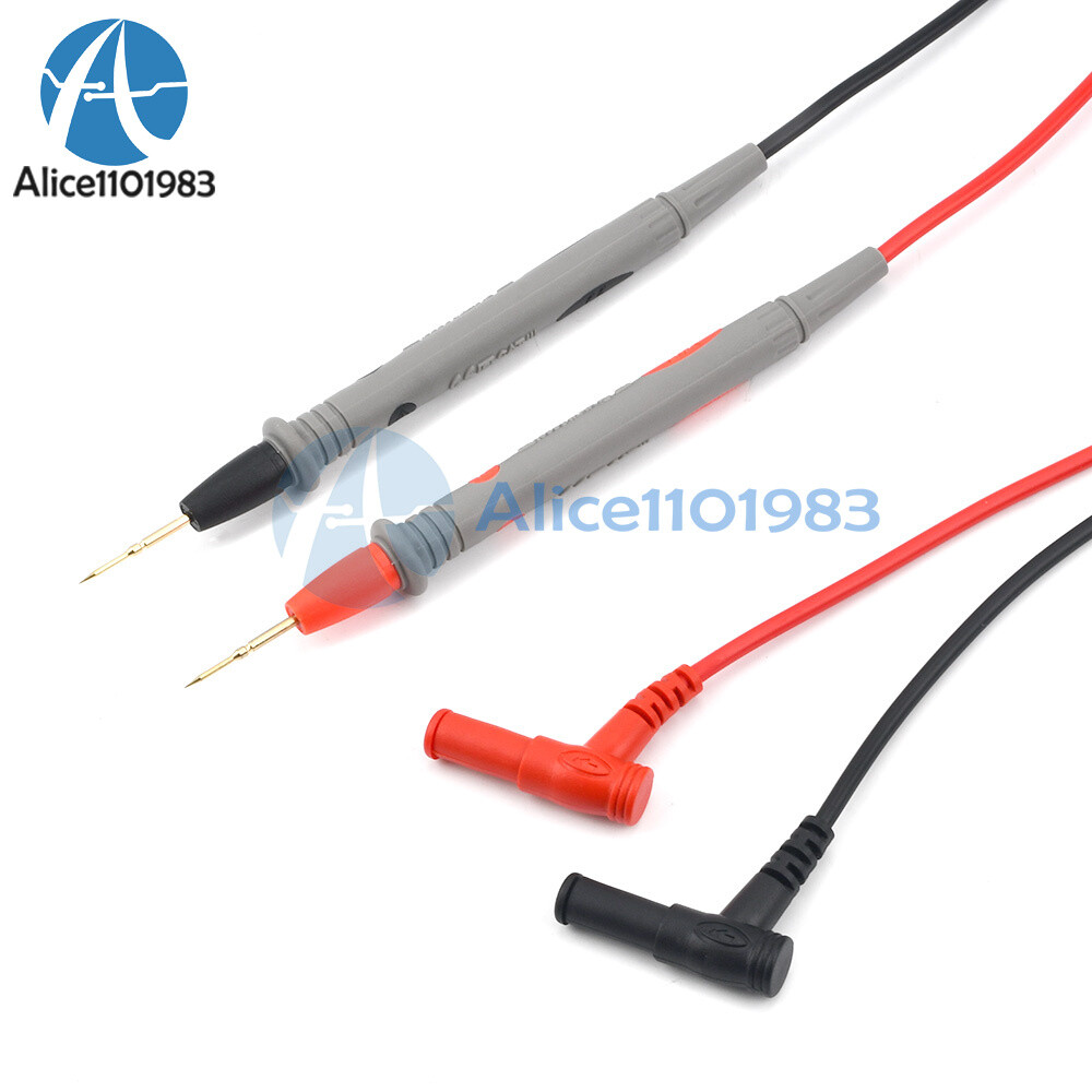 1000V 20A Universal Digital Multimeter Probe Test Leads Pin Needle Tip Probe